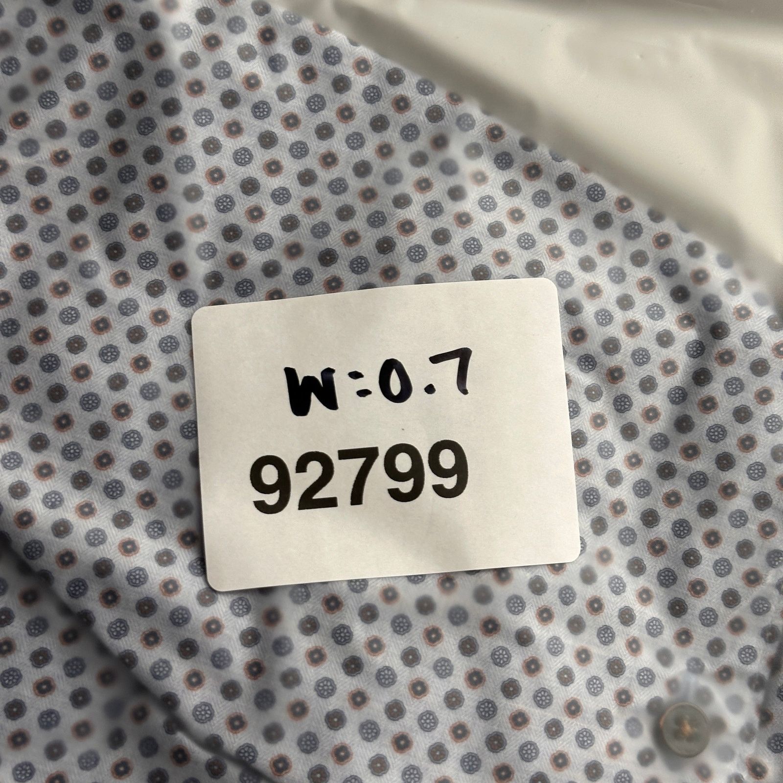 Strenstroms Stenströms Fitted Body Button Up Dress Shirt Mens XL 17.5 44 Size US XL / EU 56 / 4 - 9 Thumbnail