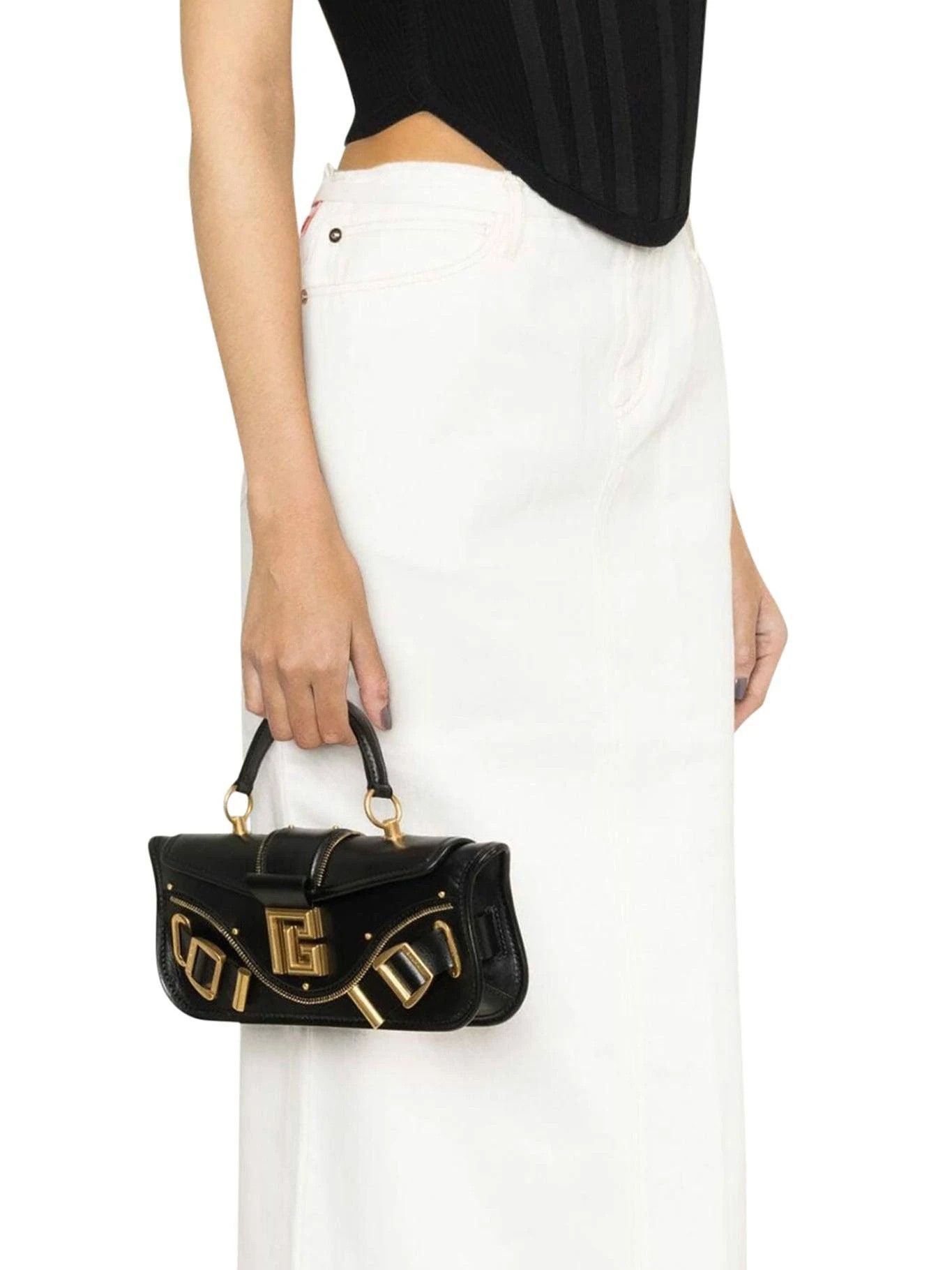 Balmain o1w1db10624 Bag in Black Size ONE SIZE - 4 Thumbnail