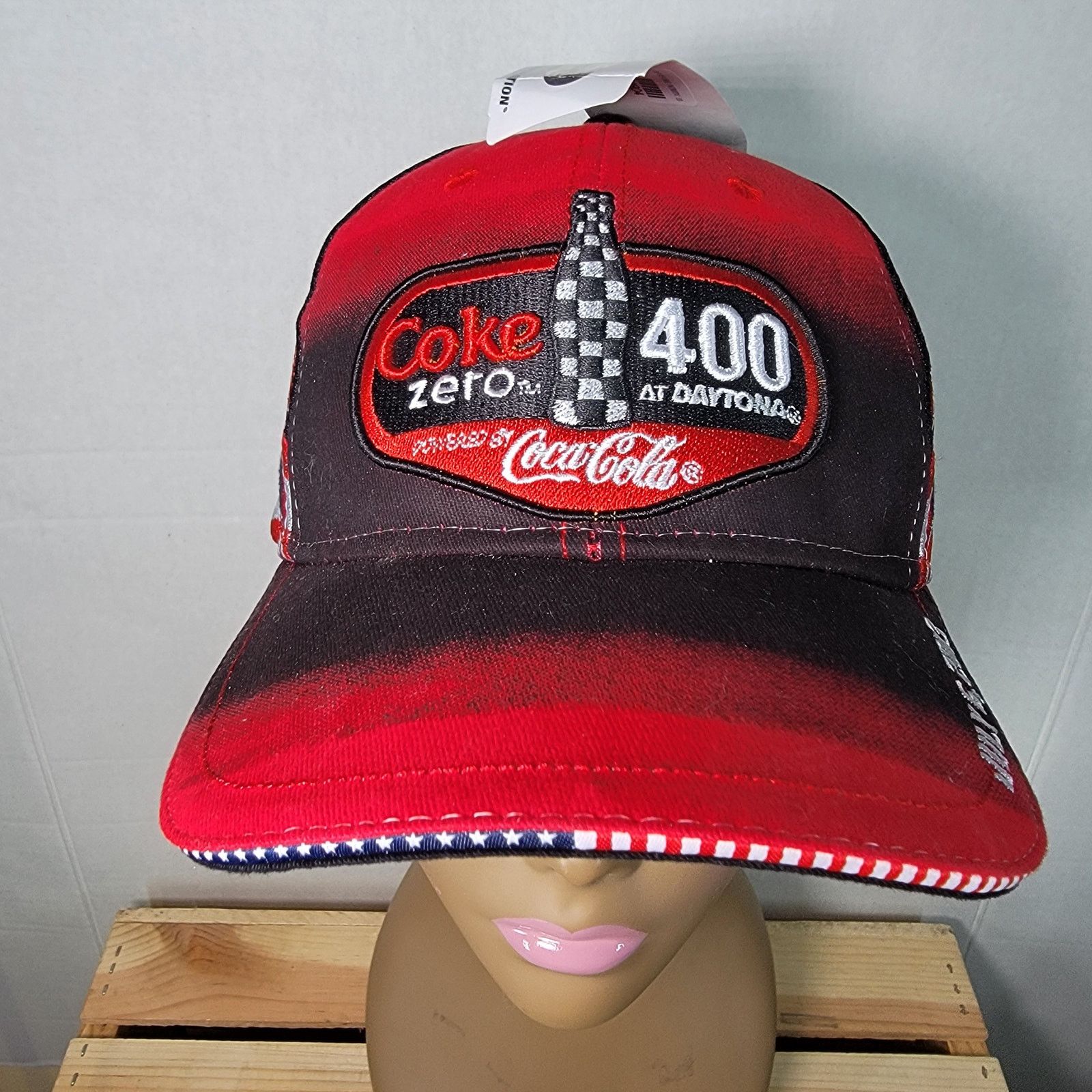 NASCAR NASCAR Daytona Intl. Speedway / Coke Zero Snapback Hat NWT Size ONE SIZE - 1 Thumbnail