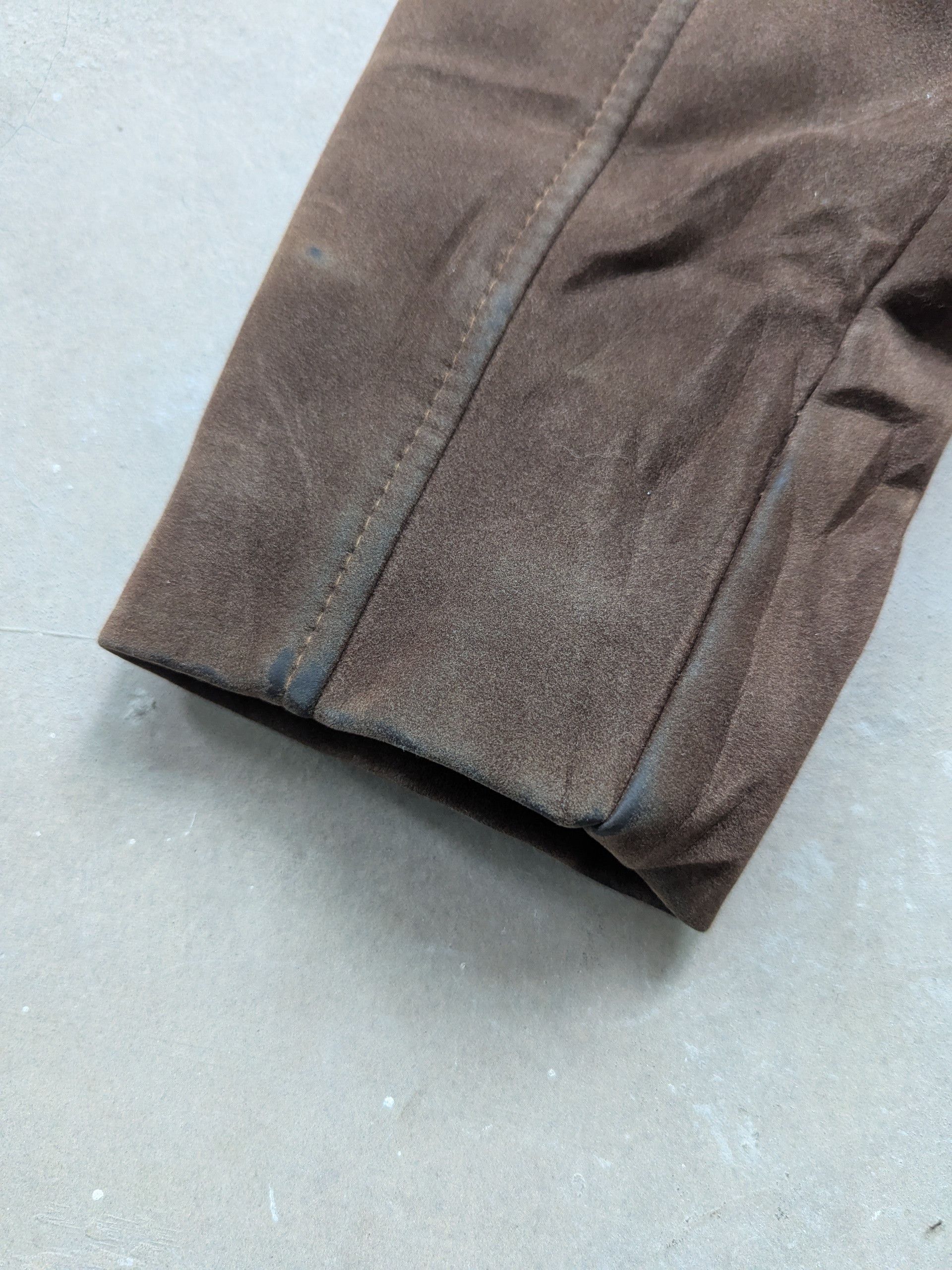 Vintage Vintage 1990s Suede Leather Jacket Fingerhut Fashion Size US M / EU 48-50 / 2 - 15 Thumbnail