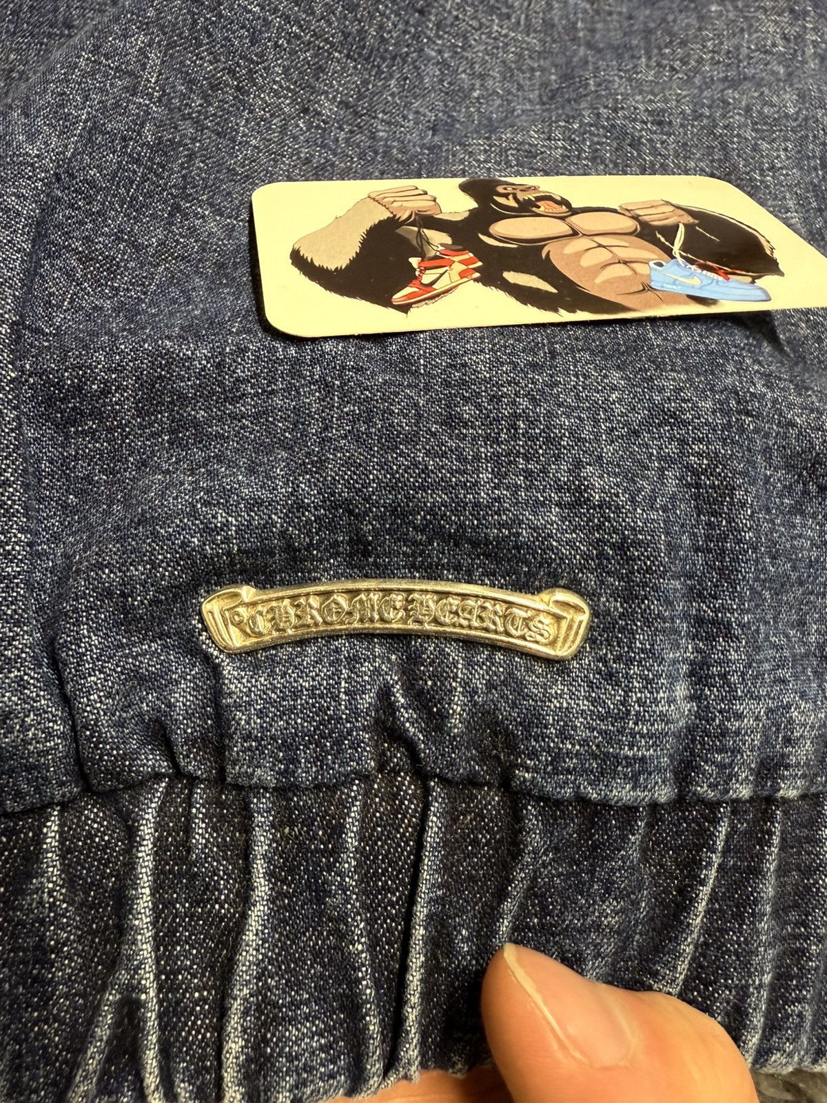 Chrome Hearts Chrome Hearts Leather Triple Cross Denim Anorak Size US M / EU 48-50 / 2 - 4 Thumbnail