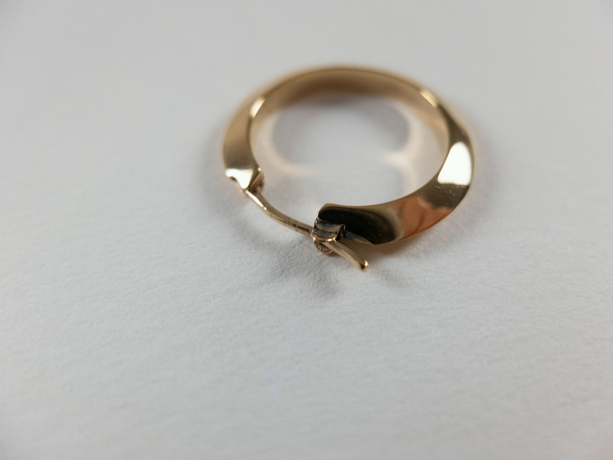 Bottega Veneta BOTTEGA VENETA gold plated silver round hoop earrings q Size ONE SIZE - 3 Thumbnail