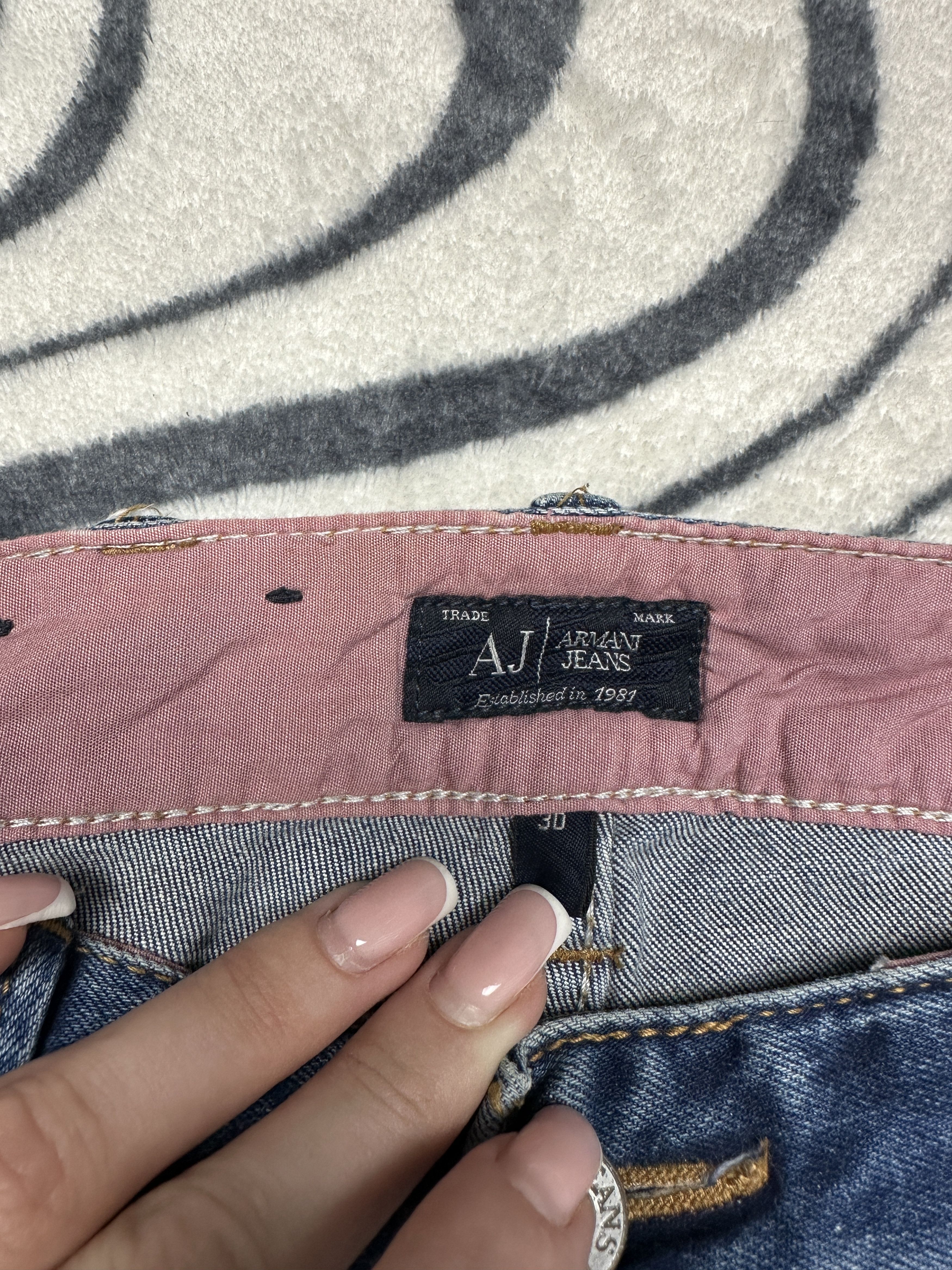 Armani Armani Jeans Vintage Mens Denim Pants Y2K Jeans Size US 30 / EU 46 - 5 Thumbnail