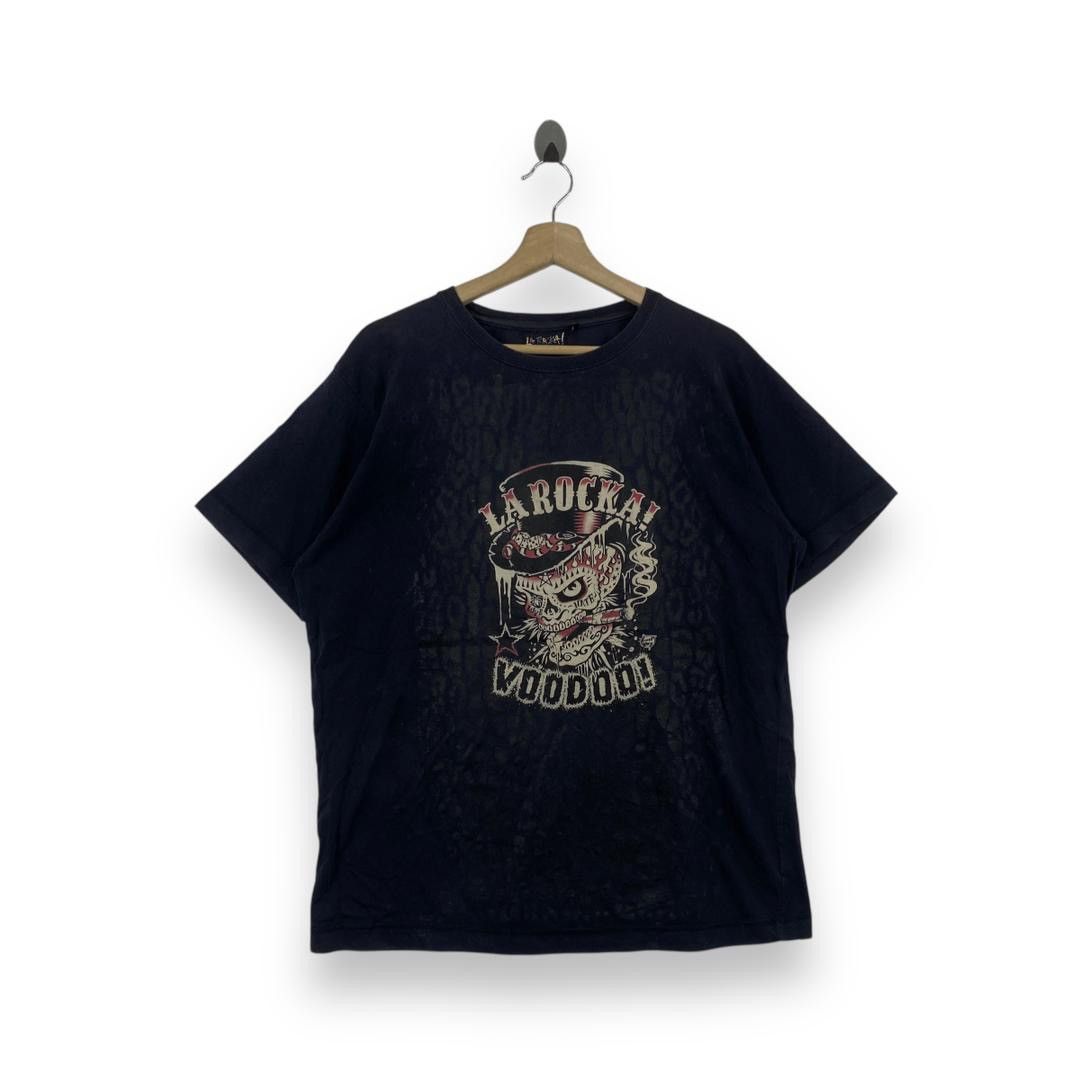 Vintage Vintage LA ROCKA Di Londres Motorcycle Voodoo Punk Size US L / EU 52-54 / 3 - 1 Thumbnail