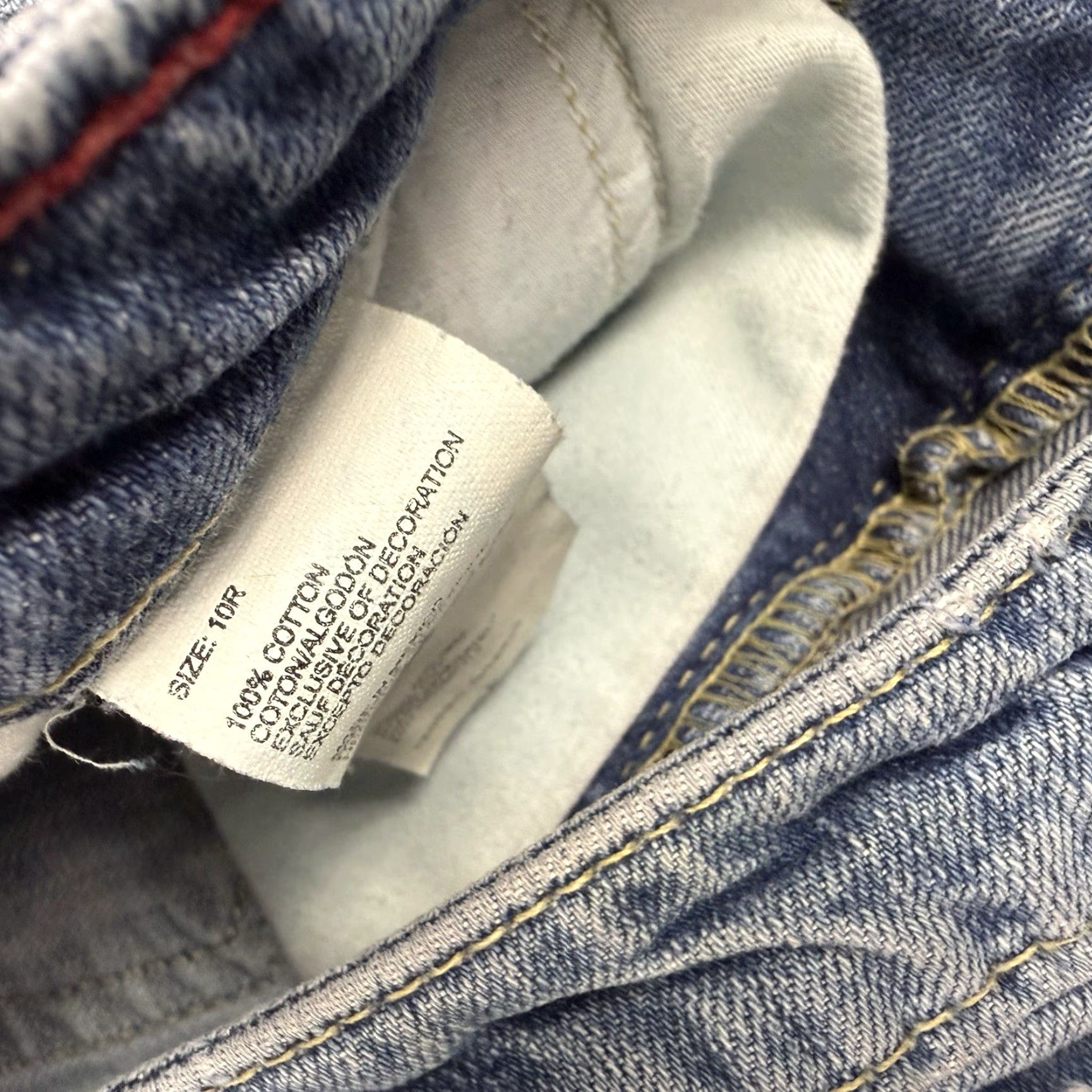 Tommy Hilfiger VINTAGE Tommy Hilfiger Classic Fit Jeans Women’s 10 Regular 31.5in Inseam High Rise Blue Straight 10 Size 32" / US 10 / IT 46 - 3 Thumbnail