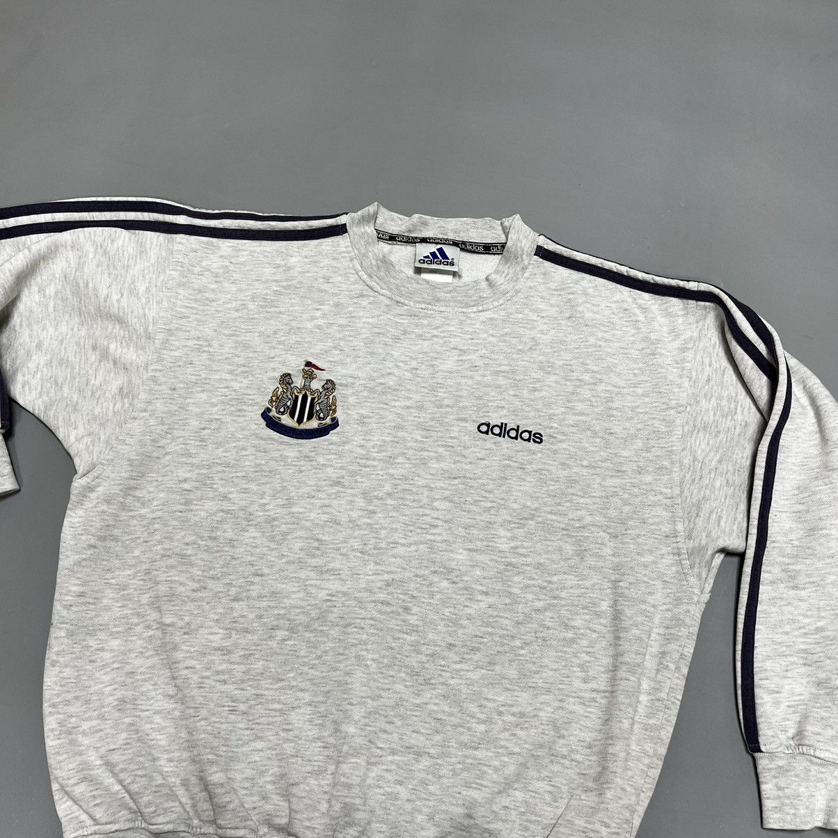 Adidas × Vintage Vintage Adidas New Castle United 90s soccer sweatshirt Size US S / EU 44-46 / 1 - 2 Thumbnail