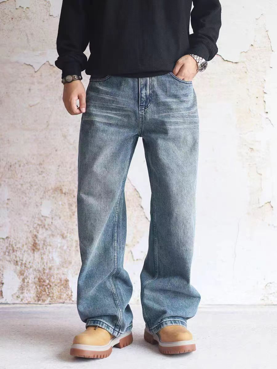 Japanese Brand × Vintage Vintage 13 oz. washed and distressed jeans Size US 32 / EU 48 - 2 Thumbnail
