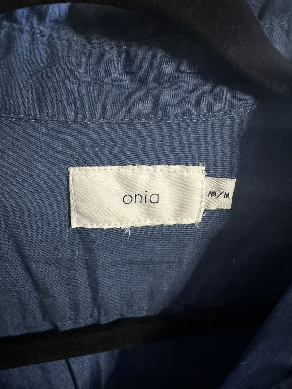 Onia ONIA blue short sleeve button up shirt Medium Size US M / EU 48-50 / 2 - 5 Thumbnail