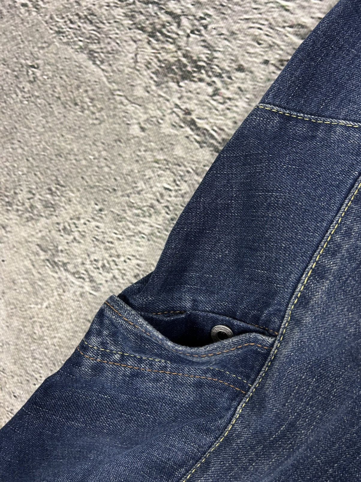 Evisu Evisu EU ED jeans vintage denim pants patchwork navy Y2K Size US 30 / EU 46 - 11 Thumbnail