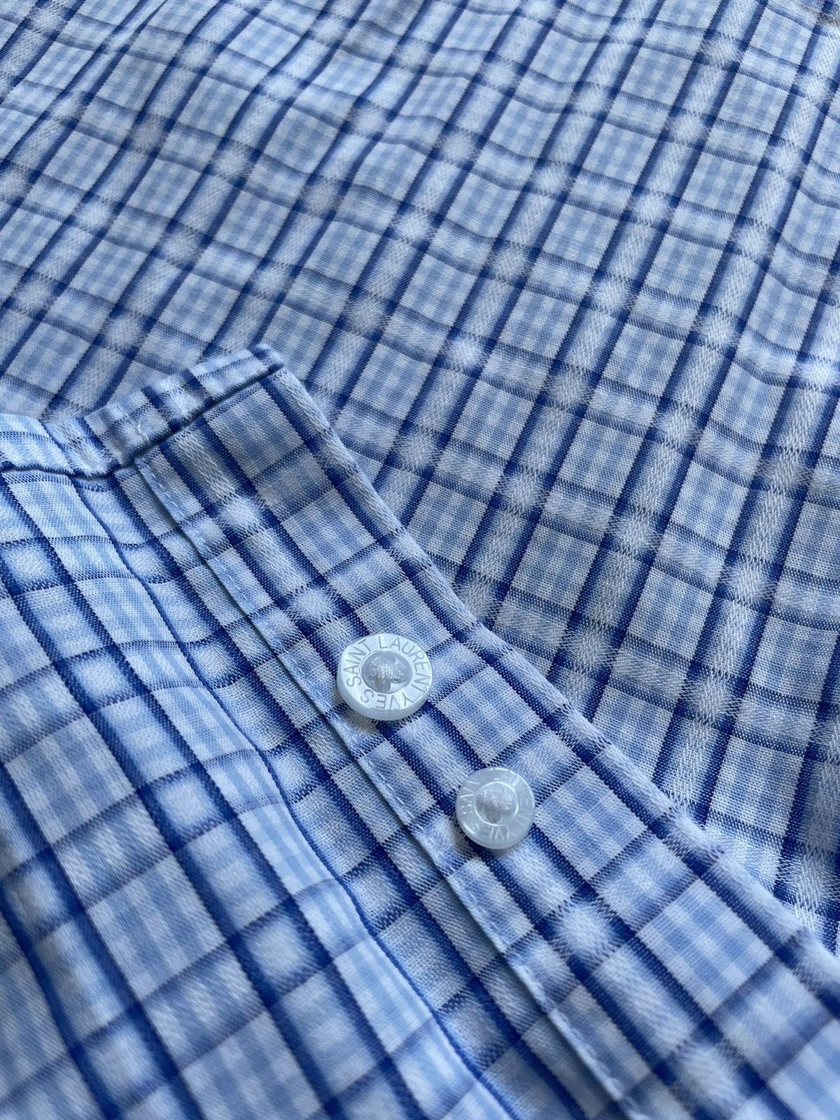 Vintage × Yves Saint Laurent Shirts Short Sleeve Yves Saint Laurent size L Size US L / EU 52-54 / 3 - 6 Thumbnail