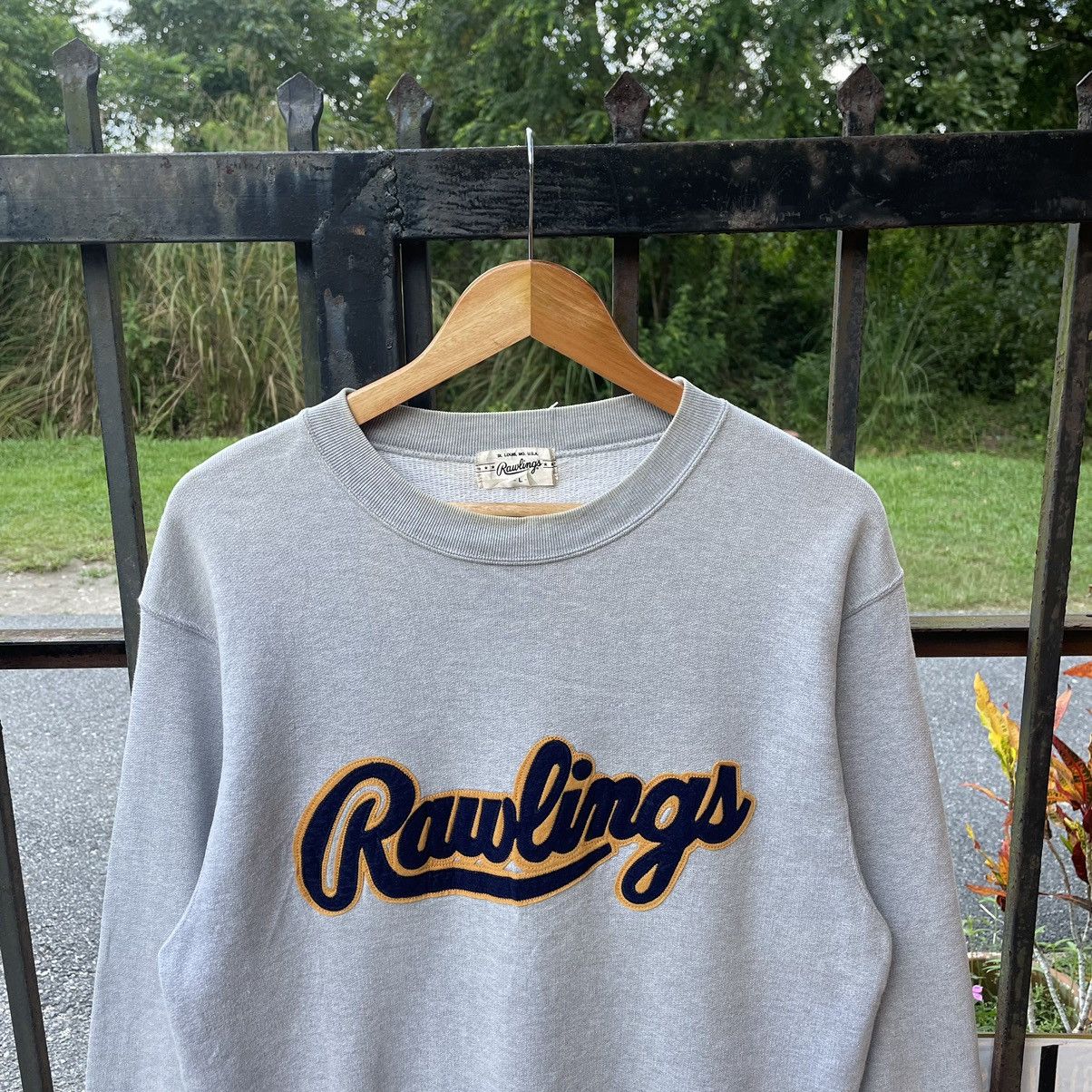 Japanese Brand × Vintage 🔥🔥🇯🇵Vintage Rawlings Big Logo Sweatshirts Size US S / EU 44-46 / 1 - 3 Thumbnail