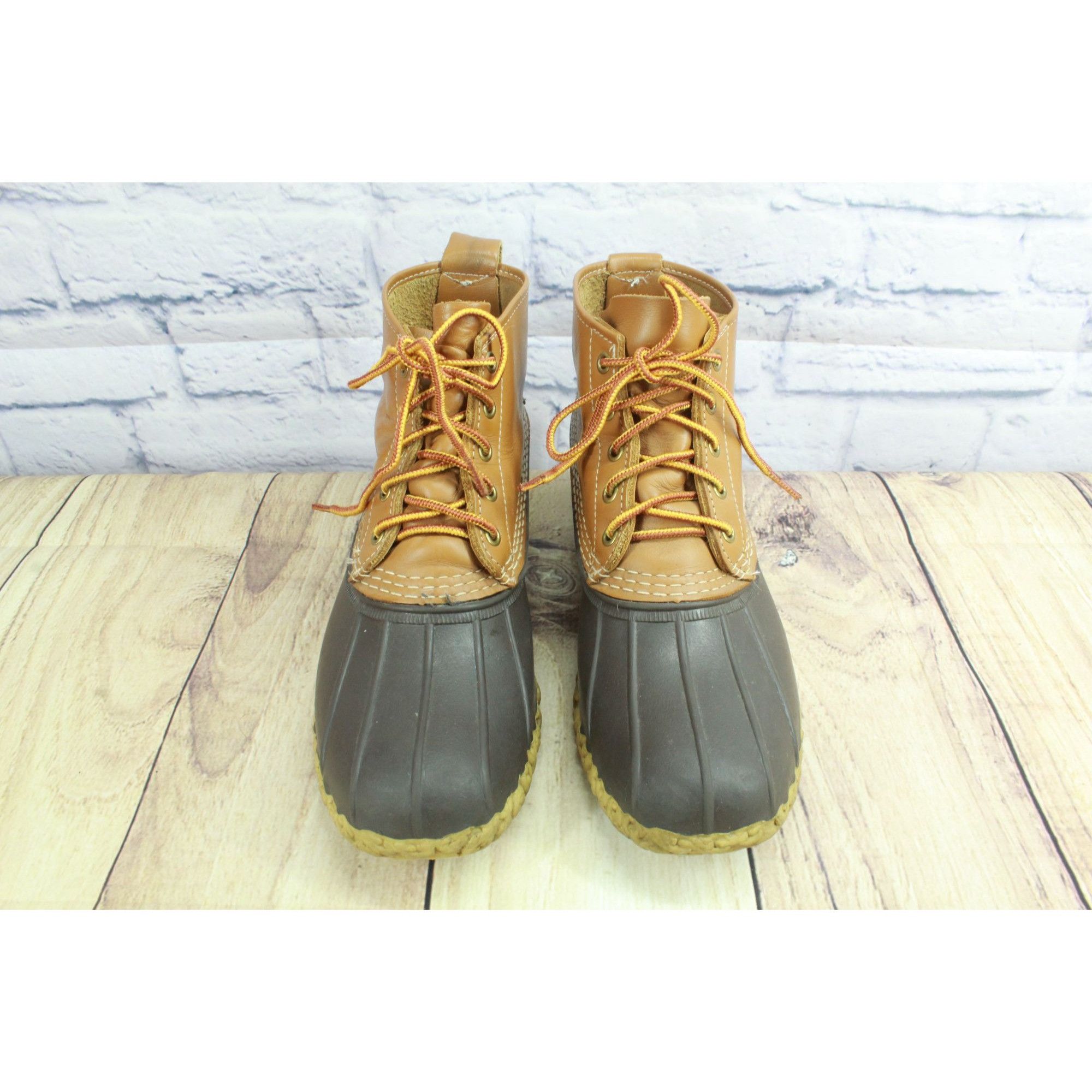 L.L. Bean LL Bean Brown Leather Duck Boots Men’s 8 / W 10 Size US 10 / EU 43 - 5 Thumbnail