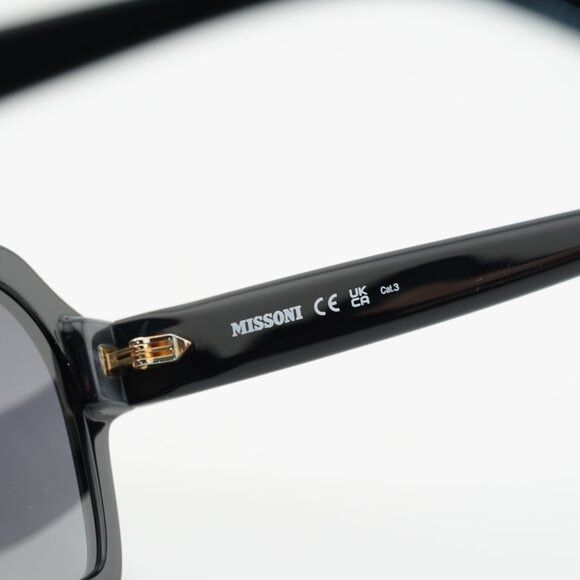 Missoni Missoni MIS 0130/G/S 0807 9O Sunglasses Black Square Frame Size ONE SIZE - 8 Thumbnail