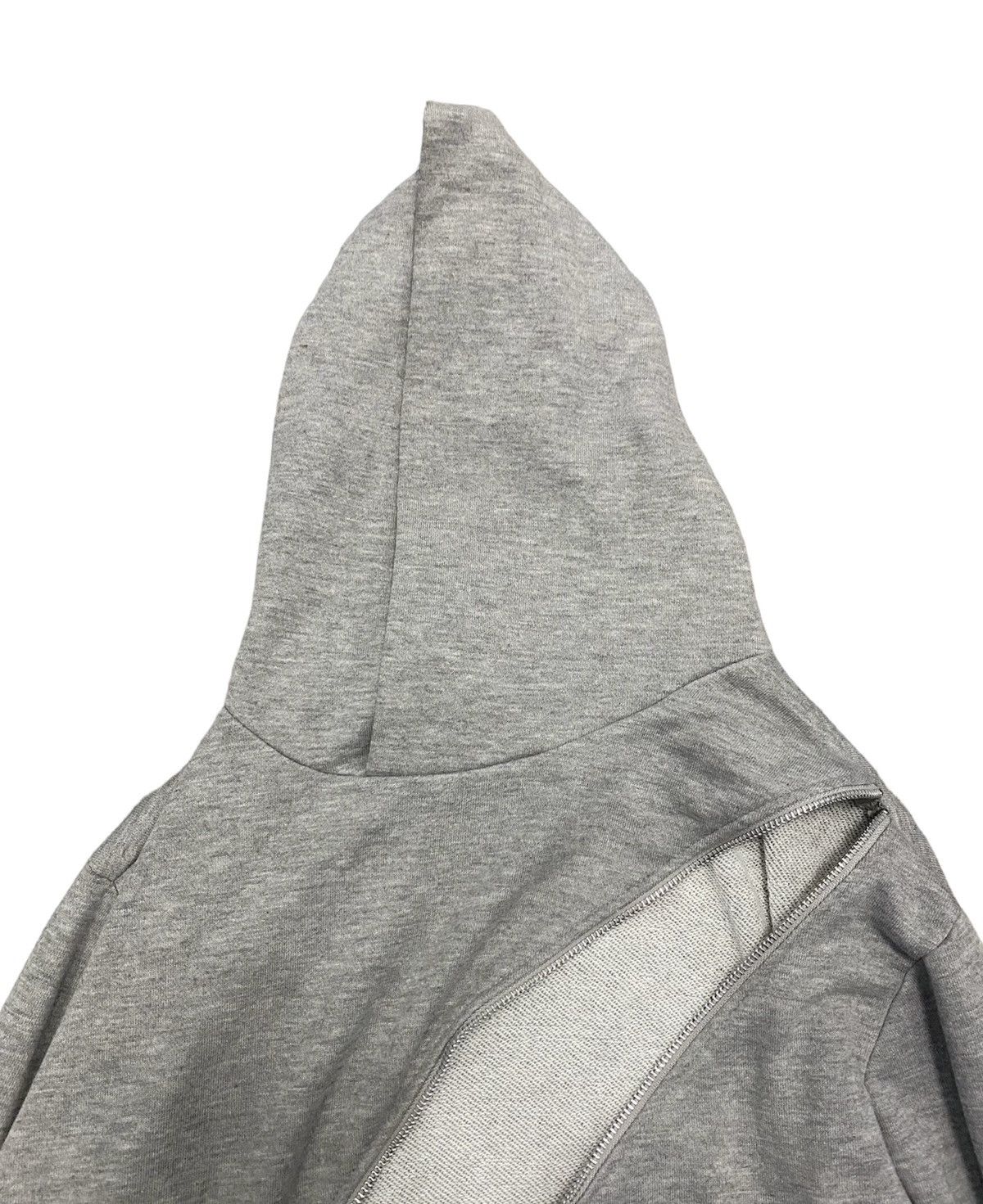 Japanese Brand Vtg Nota Bene Japan asymmetrical zipper hoodie Size US M / EU 48-50 / 2 - 2 Thumbnail