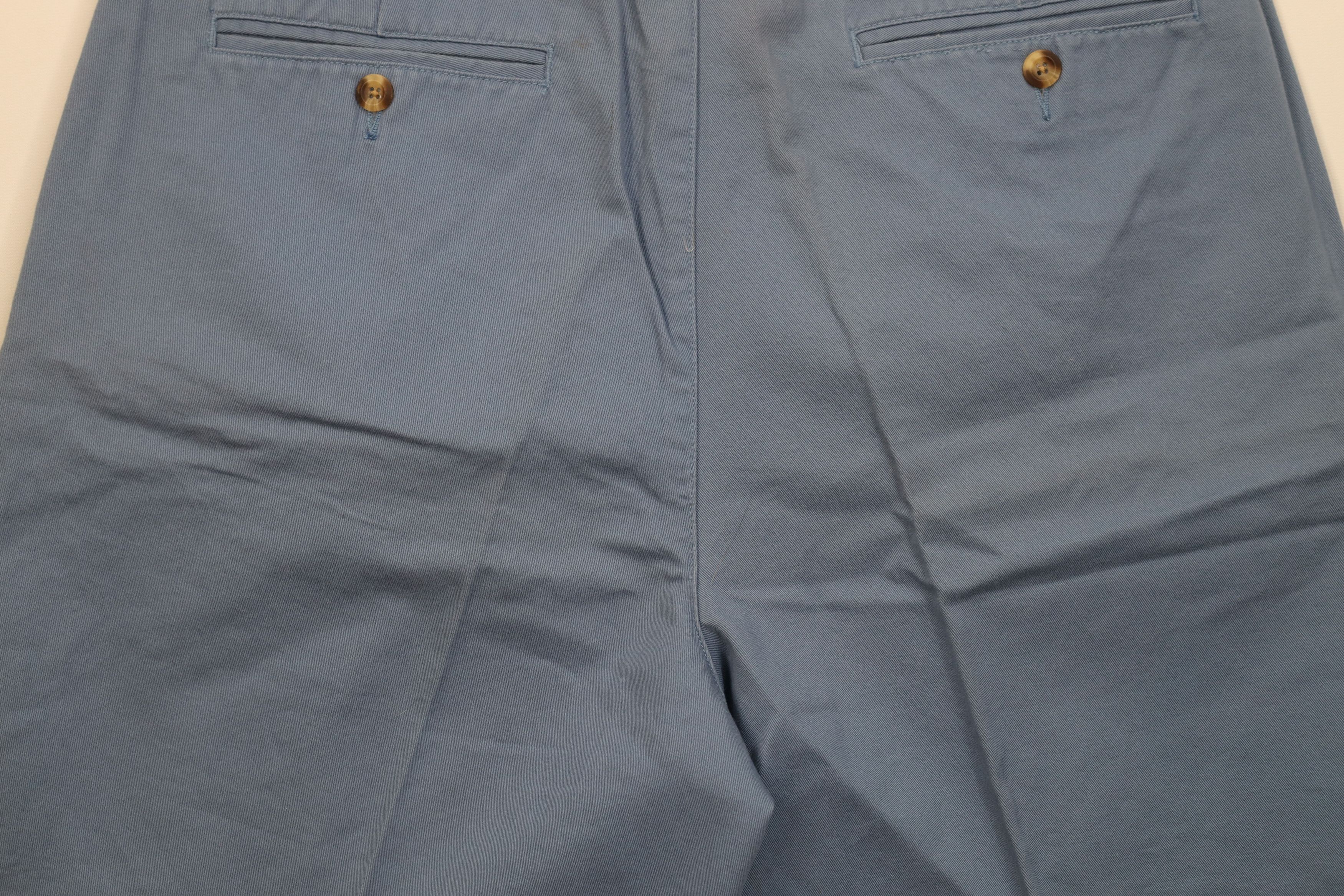 Tommy Hilfiger Deadstock Vintage 90s Tommy Hilfiger Chino Golf Shorts Blue Size US 35 - 12 Thumbnail