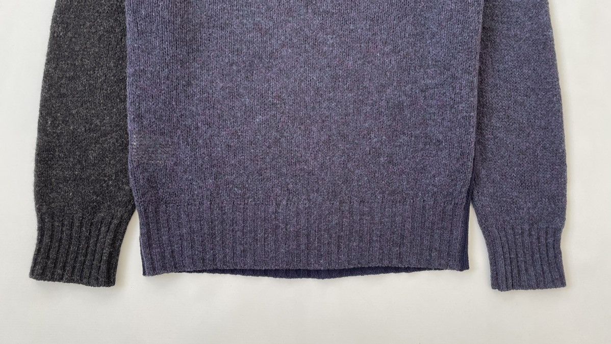 Maison Margiela A/W 05 Colour Block Wool Sweater Size US M / EU 48-50 / 2 - 15 Thumbnail