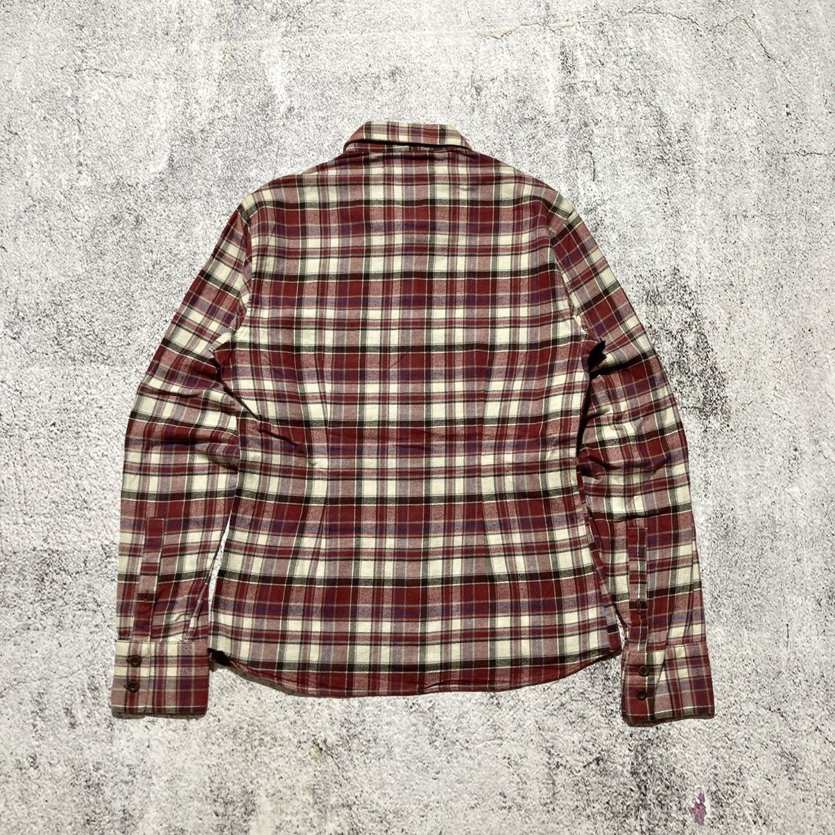 GOSTAR DE FUGA 🇯🇵 2000s Gostar De Fuga Flanel Plaid Shirt Button Up Punk Size US S / EU 44-46 / 1 - 8 Thumbnail