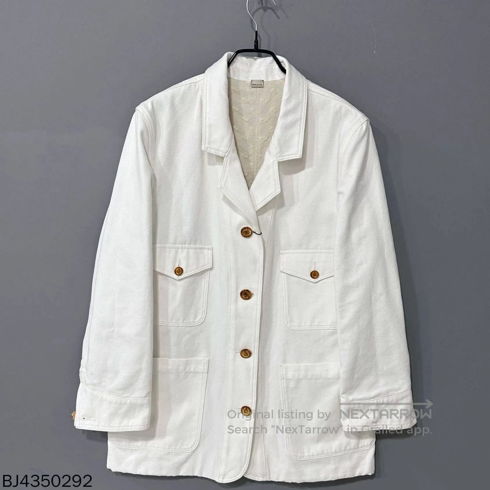 Gucci Gucci GG Monogram Reversible Denim Jacket. Size US XXS / EU 40 - 4 Thumbnail