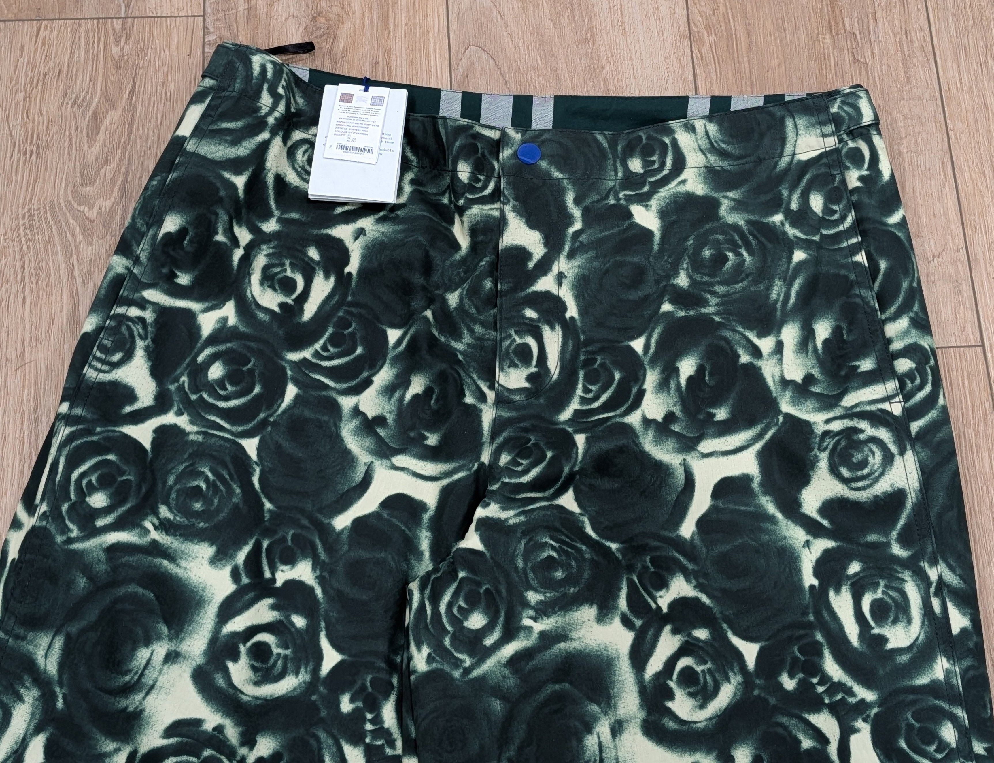 Burberry Burberry Rose Waxed Cotton Trousers Pants Ivy Green XL Size US 36 / EU 52 - 2 Thumbnail