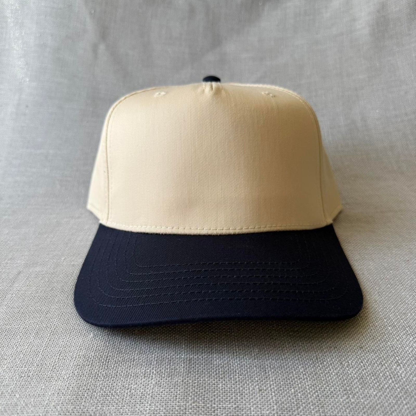 Other Cream and navy blue canvas WMNS2 Size ONE SIZE - 1 Thumbnail