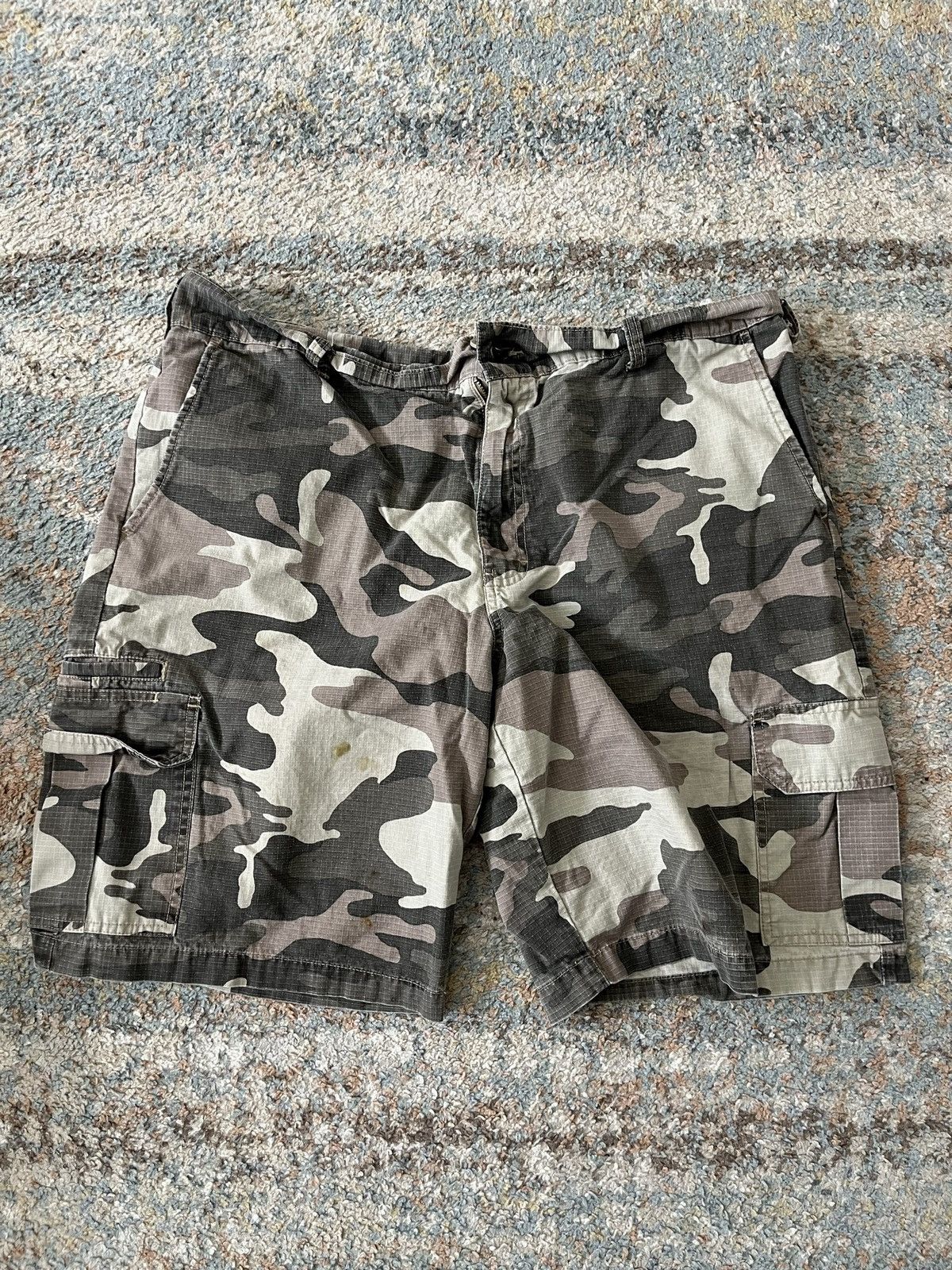Other VTG Dickies Ripstop Camo Shorts Pants 40 Black Grey Size US 40 / EU 56 - 1 Thumbnail