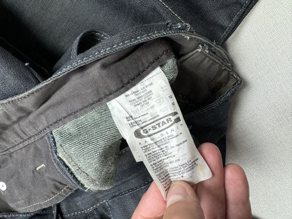 G-Star × Vintage Vintage G-Star Raw Trail 5620 Loose Country Embro size 32 Size US 32 / EU 48 - 4 Thumbnail