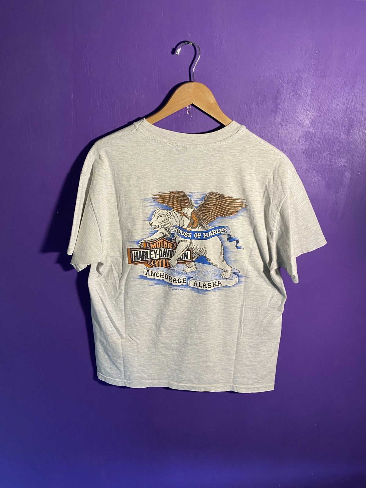 Harley Davidson Vintage 90s Harley Davidson free spirit t-shirt Size US L / EU 52-54 / 3 - 2 Thumbnail