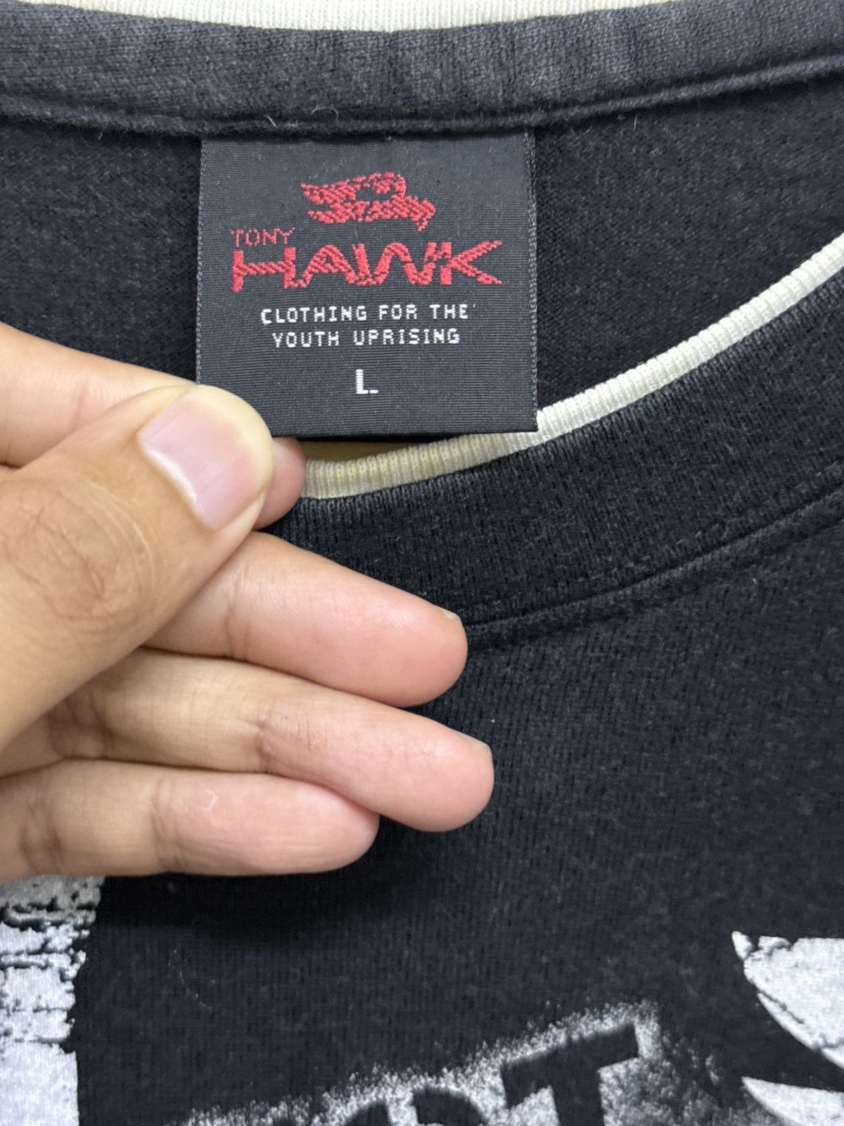 Japanese Brand 2000s Archival Tony Hawk wild poems Shirt y2k Lgb Size US M / EU 48-50 / 2 - 7 Thumbnail