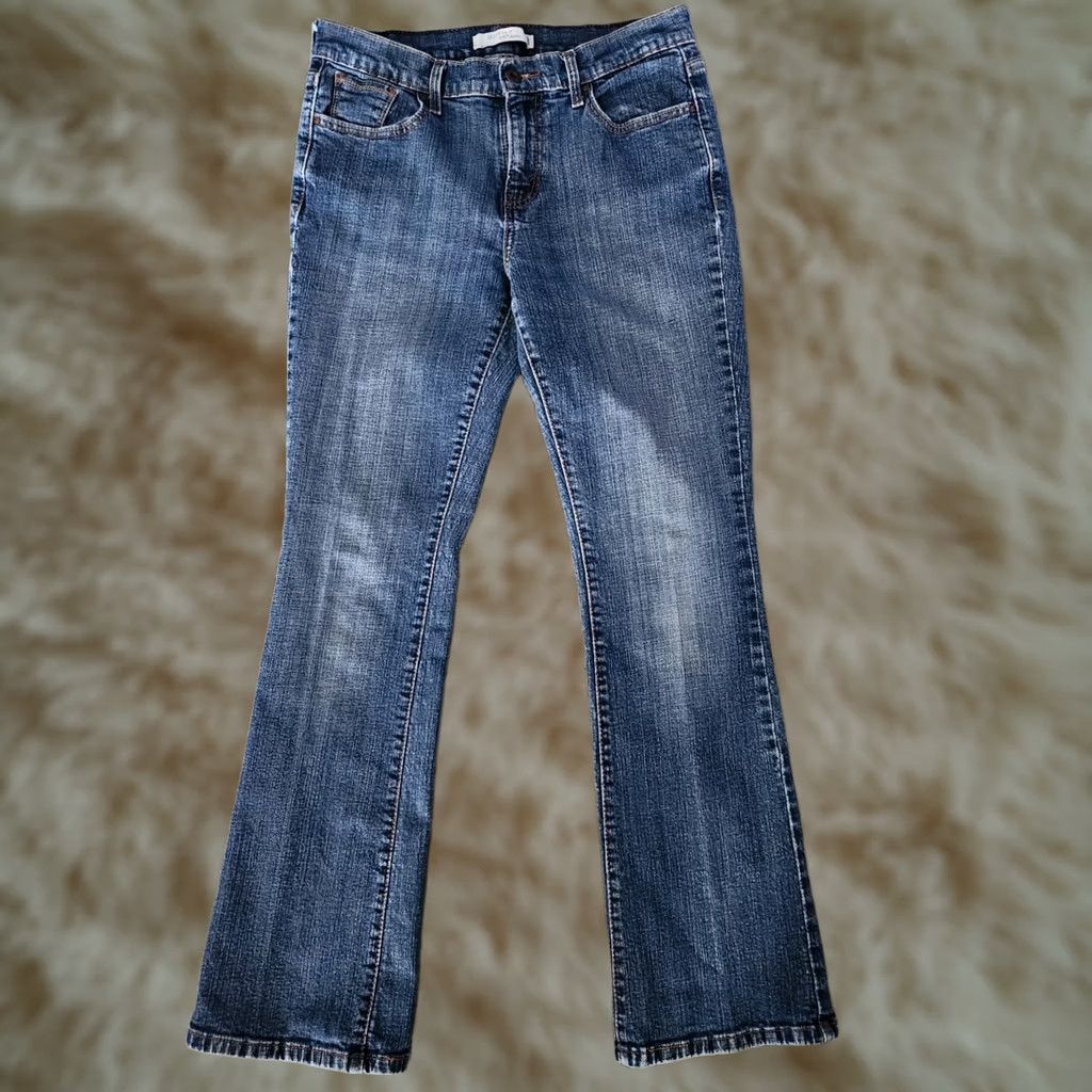 Levi's Levi's 515 Jeans Womens 8 M Boot Cut Stretch Mid Rise Denim 29x31 Blue Size 30" / US 8 / IT 44 - 1 Thumbnail