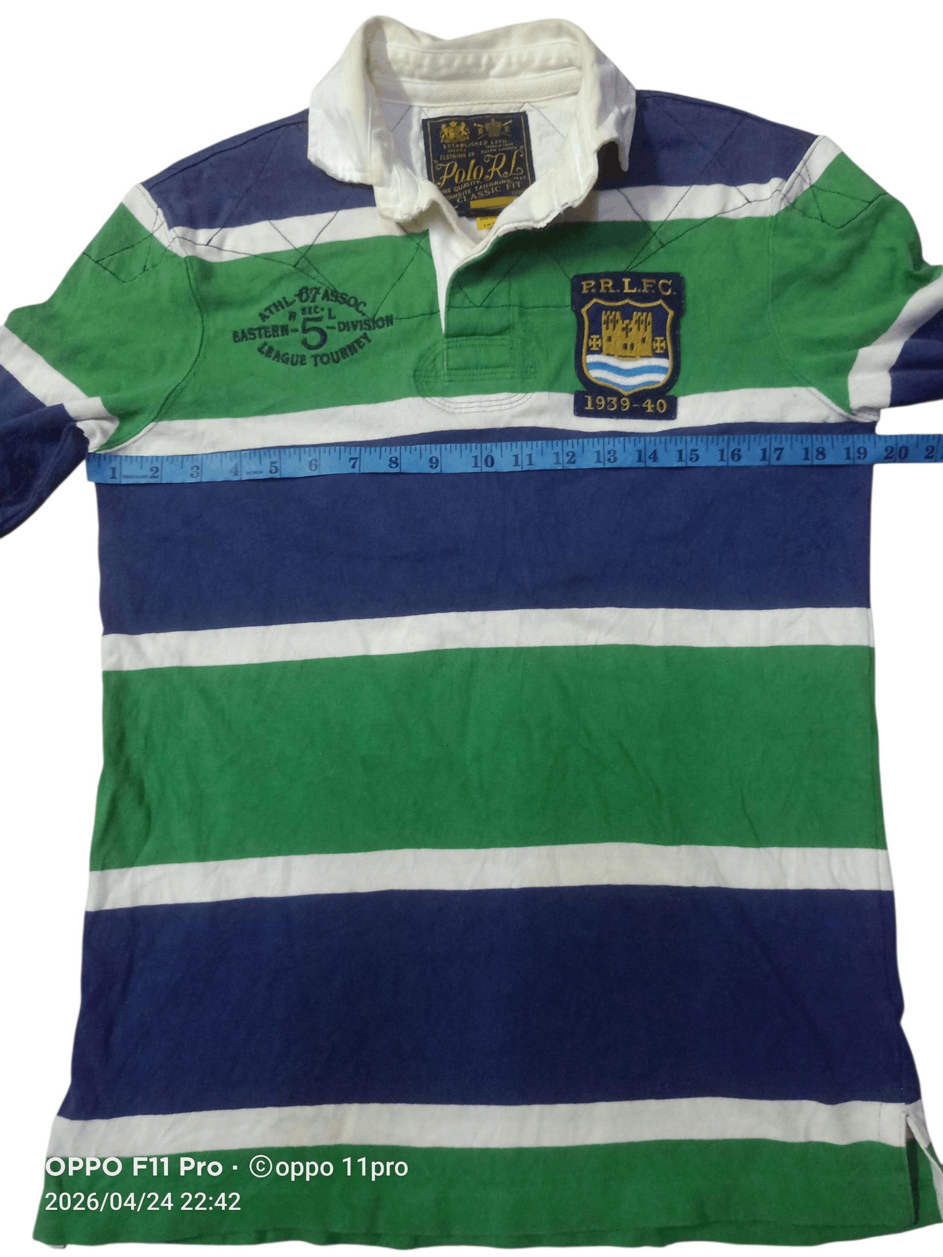 Polo Ralph Lauren 💥Vintage Polo Ralph Lauren Stripes Men 💥 Size US M / EU 48-50 / 2 - 3 Thumbnail