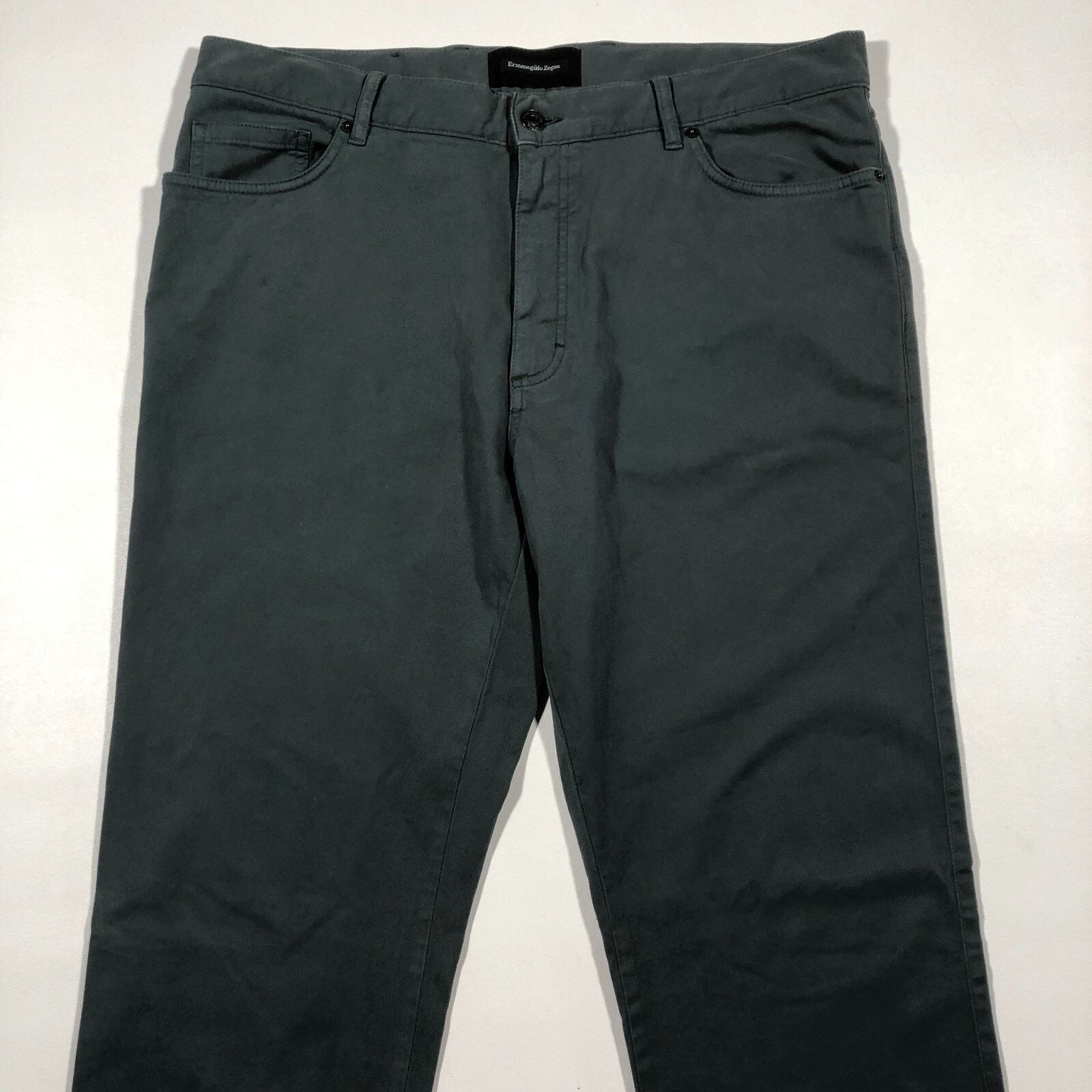 Ermenegildo Zegna Ermenegildo Zegna Gray Chino Casual Pants Size 38 Size US 38 / EU 54 - 3 Thumbnail