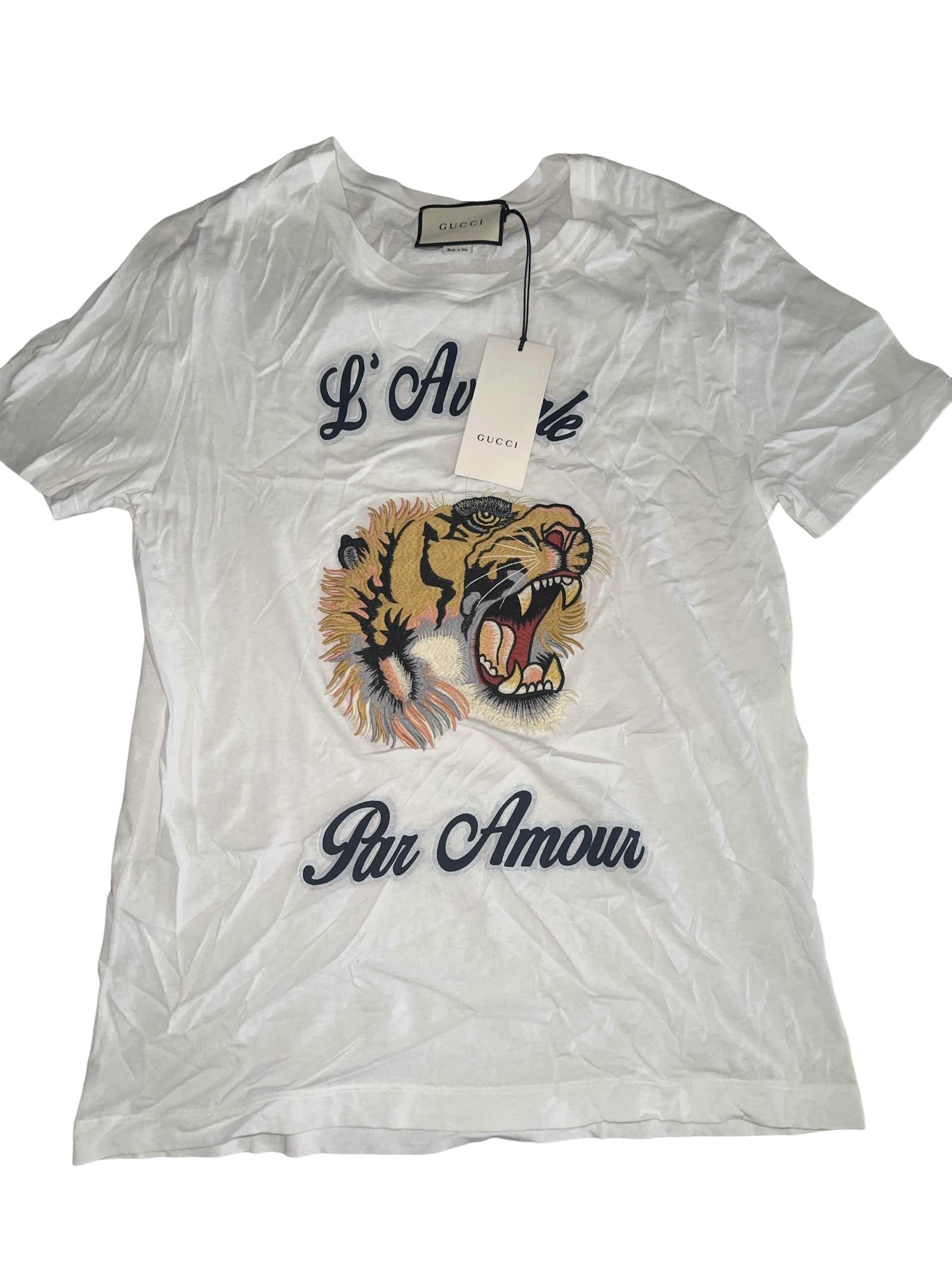 Gucci Gucci “Loved Tiger” T-Shirt | Grailed