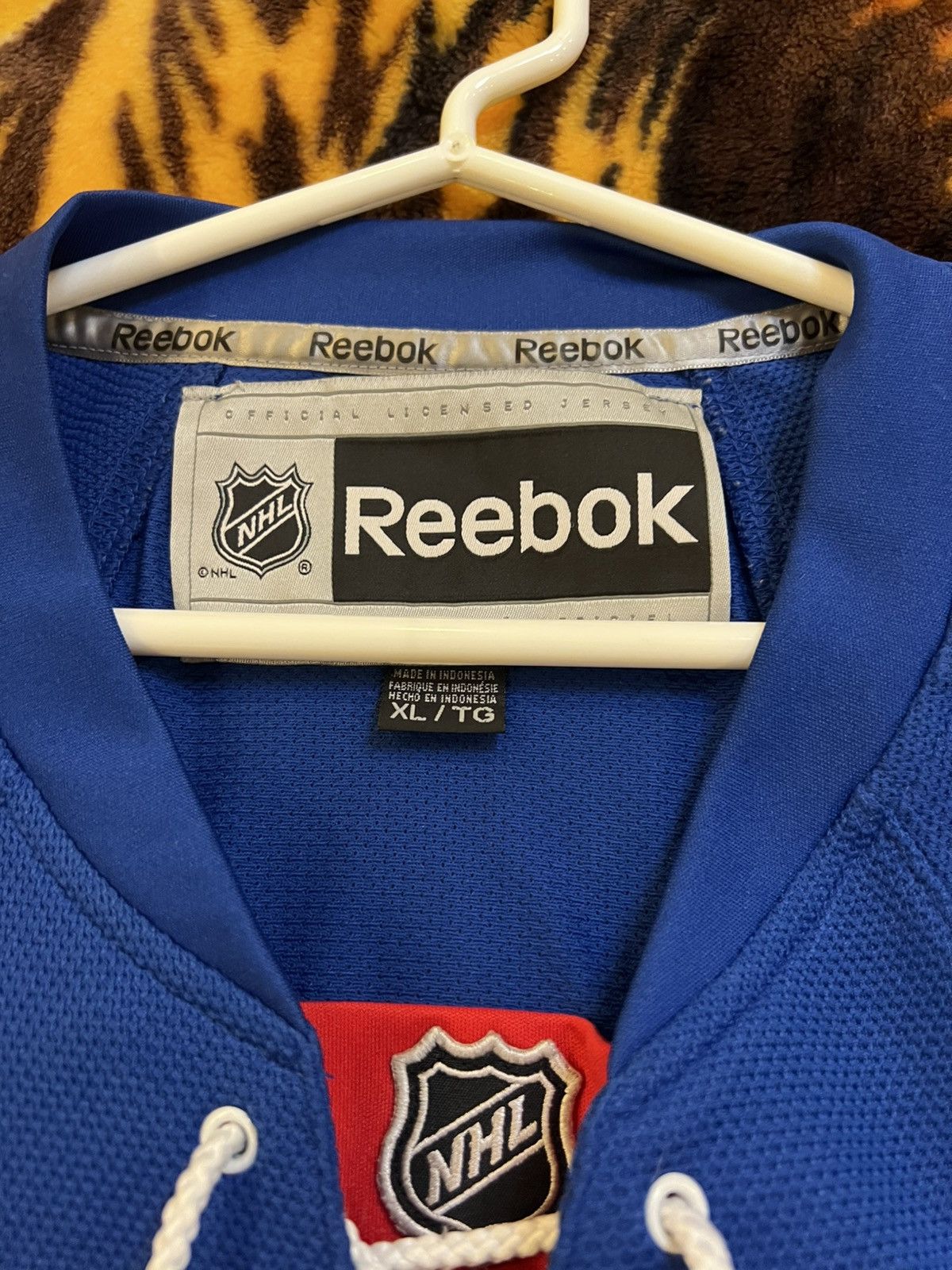 NHL × Reebok × Vintage Reebok NHL New York Rangers Hockey Jersey Size US XL / EU 56 / 4 - 11 Thumbnail