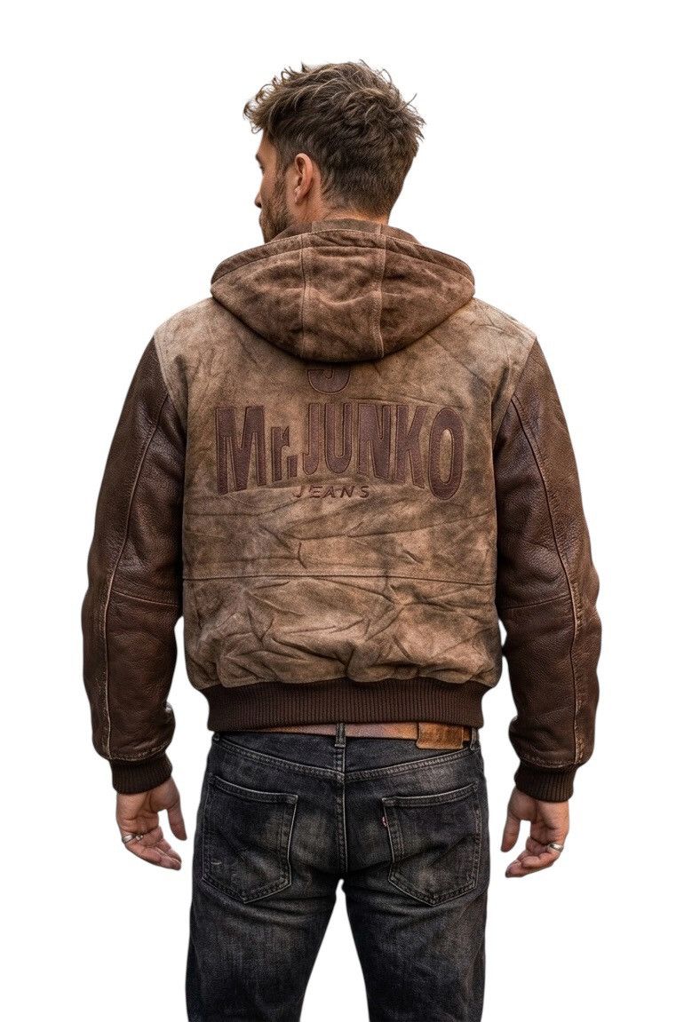 Mr. Junko Vintage Mr. Junko Suede Leather Hood Jacket Size US L / EU 52-54 / 3 - 1 Thumbnail
