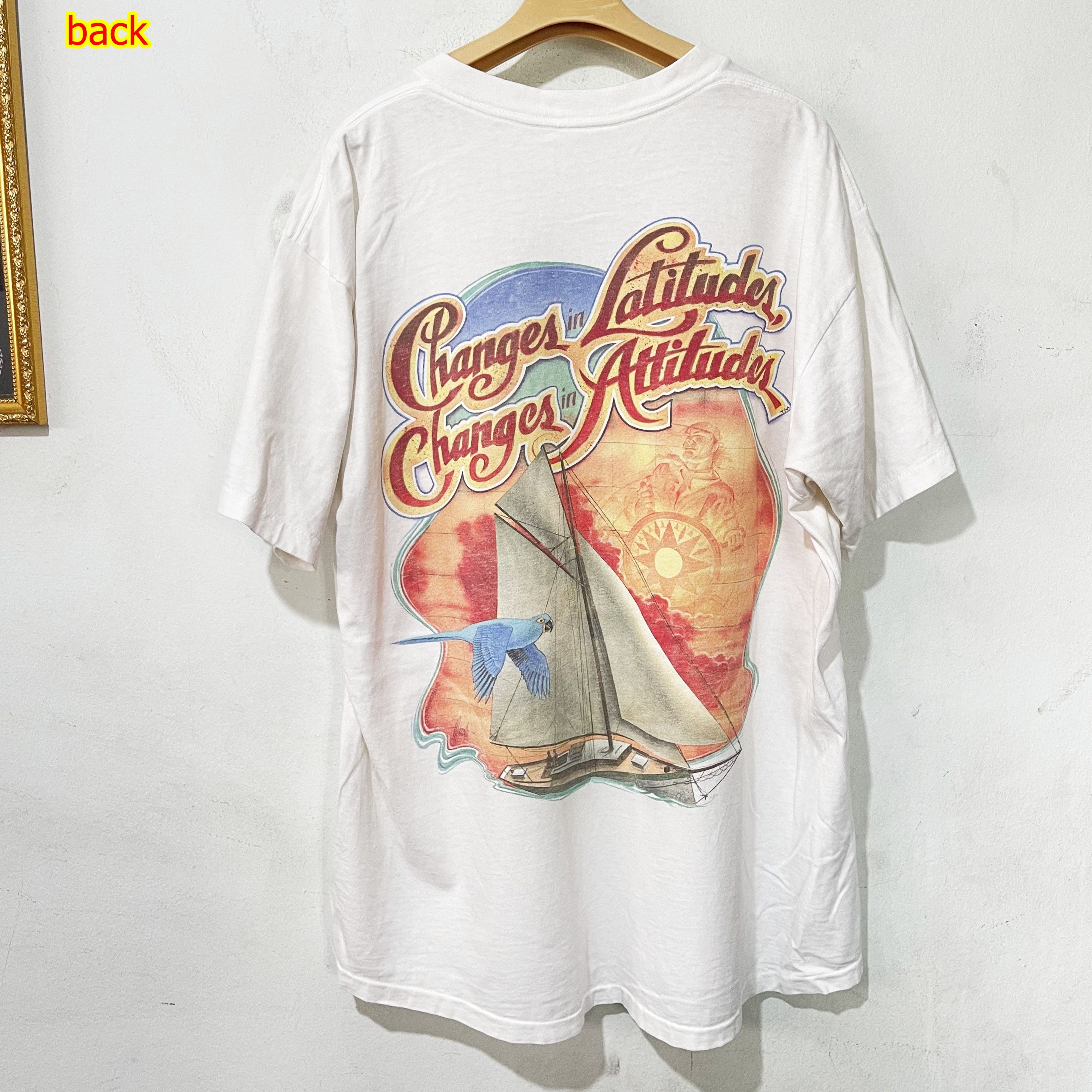 Vintage Vintage 90s Caribbean Soul Sailing T-Shirt Size US XL / EU 56 / 4 - 1 Thumbnail