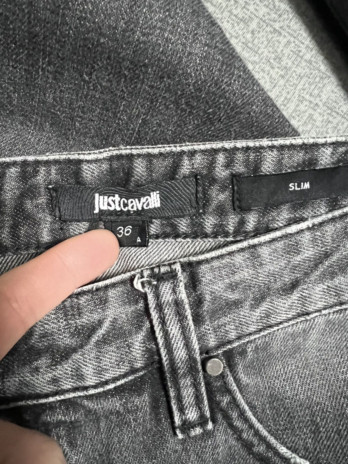 Just Cavalli Just cavalli jeans black cotton denim xxxl Size US 36 / EU 52 - 6 Thumbnail