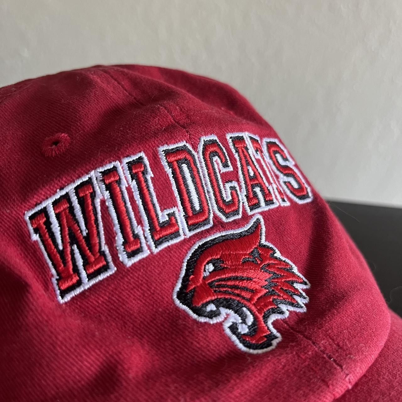 Vintage red wildcats dad hat cotton low profile relaxed cap Size ONE SIZE - 2 Thumbnail