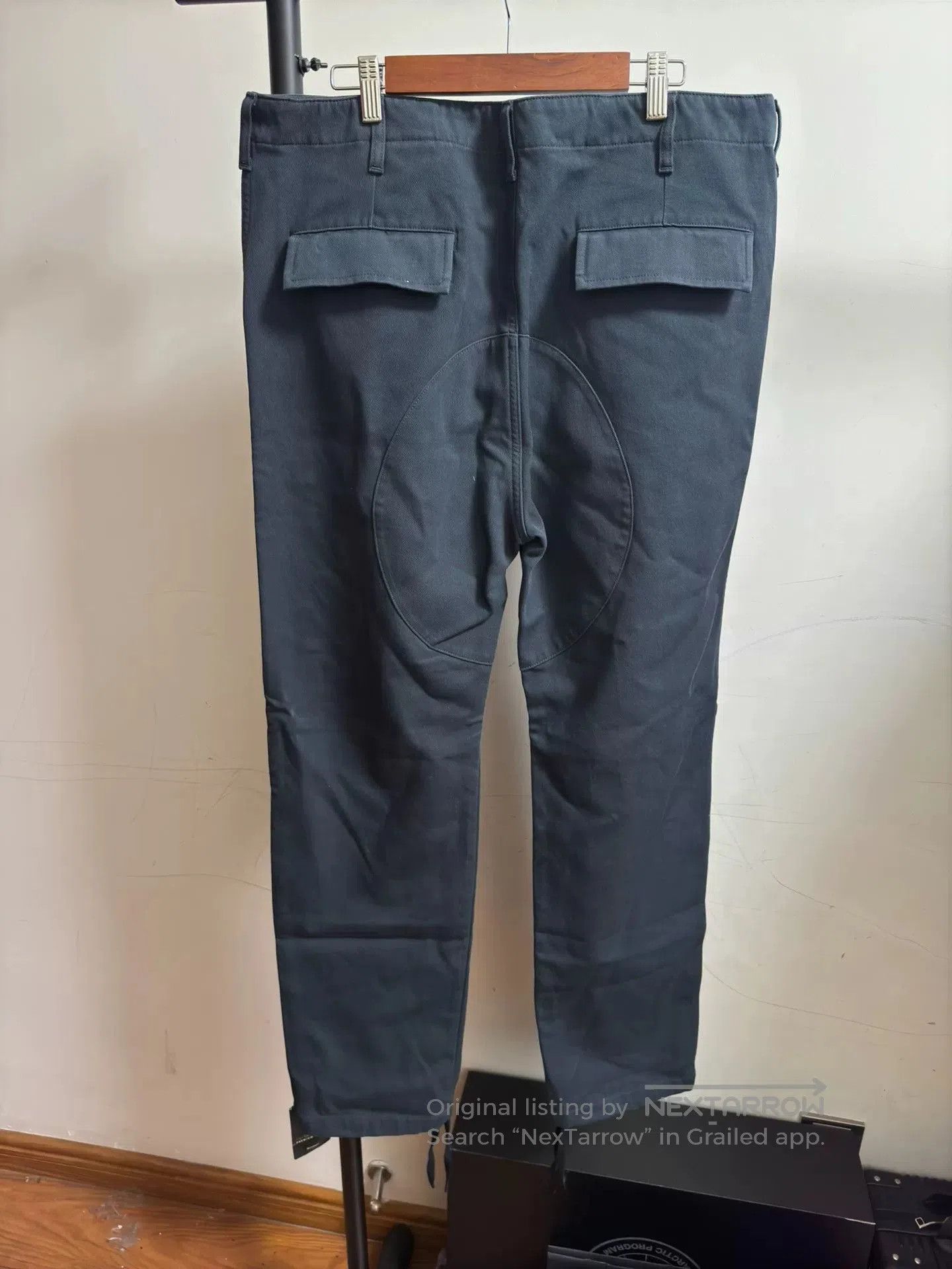 Balenciaga Balenciaga Dark Blue Cargo Pants. Size US 36 / EU 52 - 2 Thumbnail
