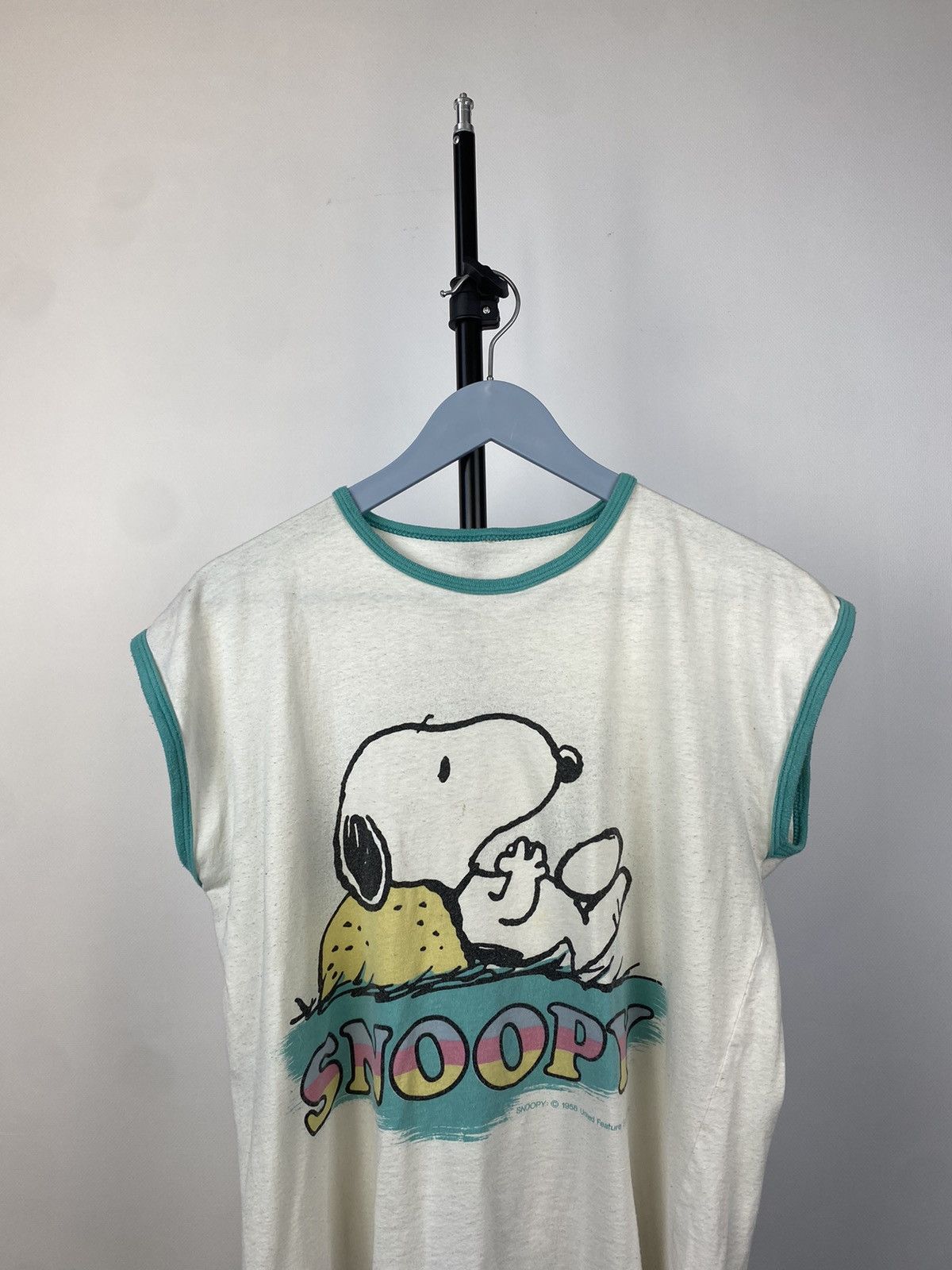 Peanuts × Vintage RARE ❗️Vintage 1958s USA SNOOPY Peanuts Sleeveless Size US S / EU 44-46 / 1 - 2 Thumbnail