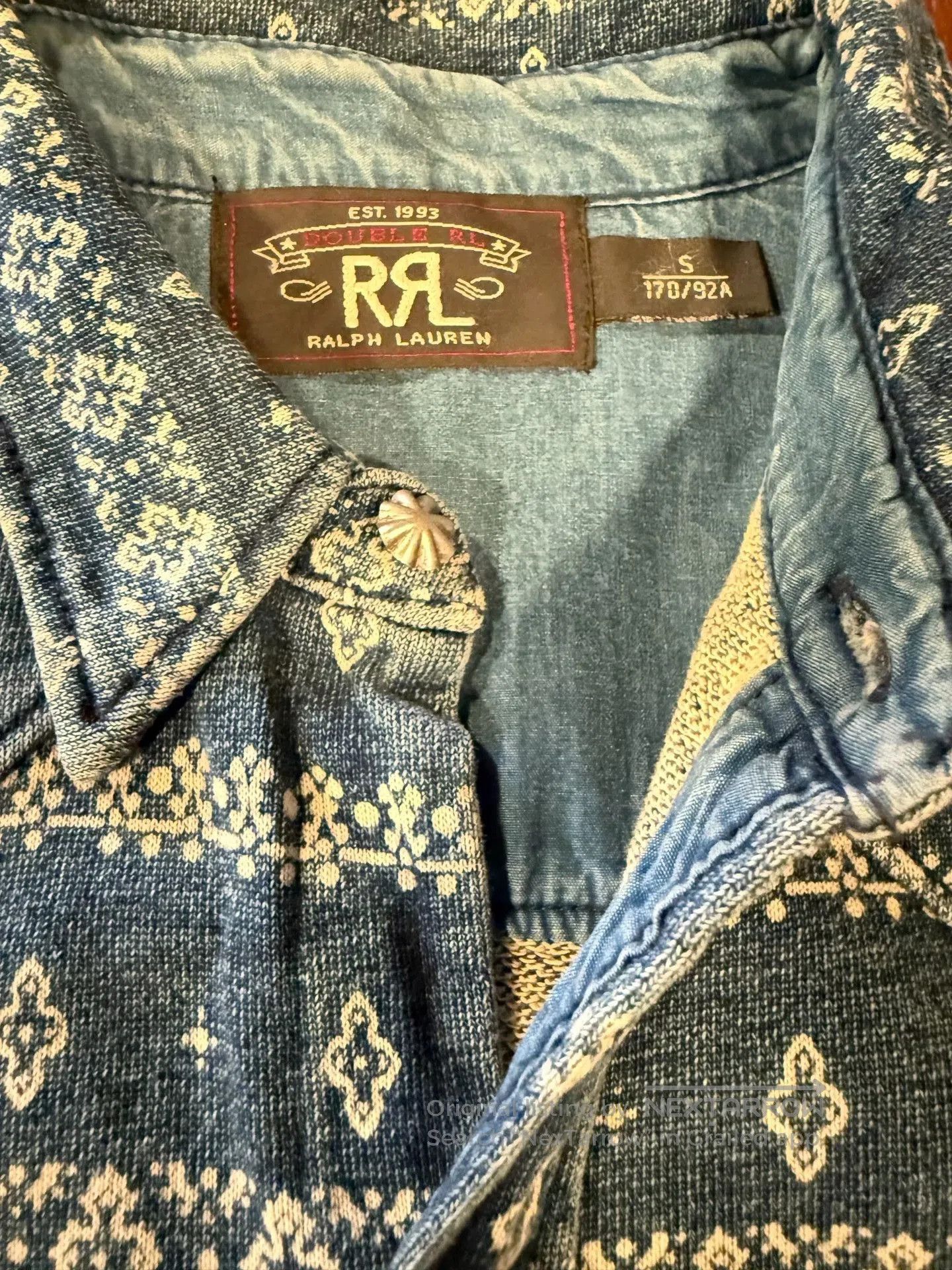 RRL Ralph Lauren RRL Ralph Lauren Patchwork Shirt S. Size US S / EU 44-46 / 1 - 3 Thumbnail