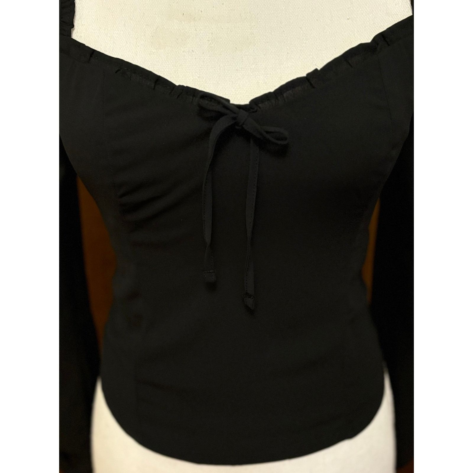 Abercrombie & Fitch Abercrombie & Fitch Sweetheart Neck Blouse Women Size XS Size XS / US 0-2 / IT 36-38 - 2 Thumbnail