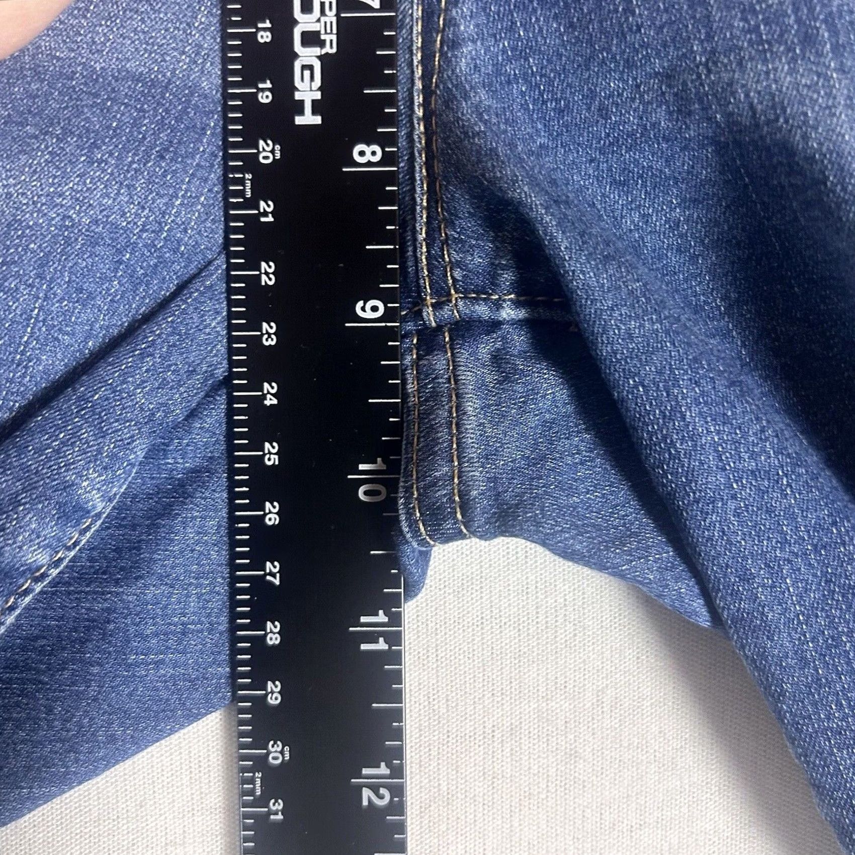 Gap Gap Skinny Jeans Womens Size 27 Blue Denim Jeggings Stretch Pocket 5-Pocket Regular Rise Mid Vintage: No Size 27" / US 4 / IT 40 - 5 Thumbnail