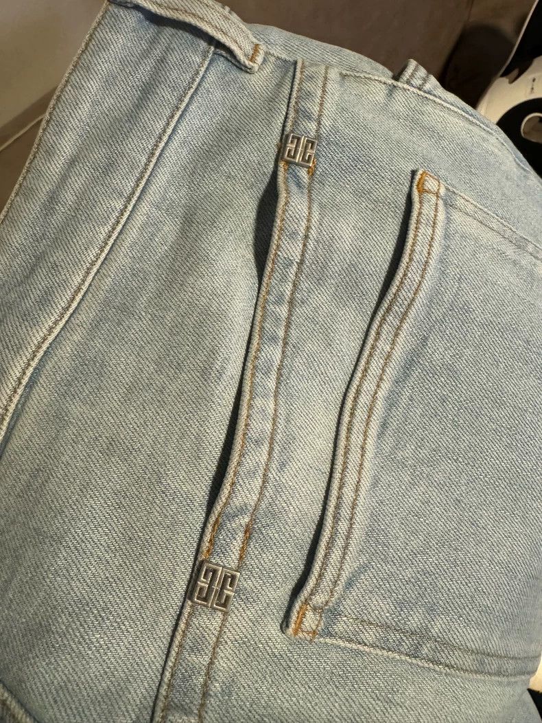 Givenchy Givenchy Brand new light blue wide-leg pants, size 30 Size US 30 / EU 46 - 6 Thumbnail