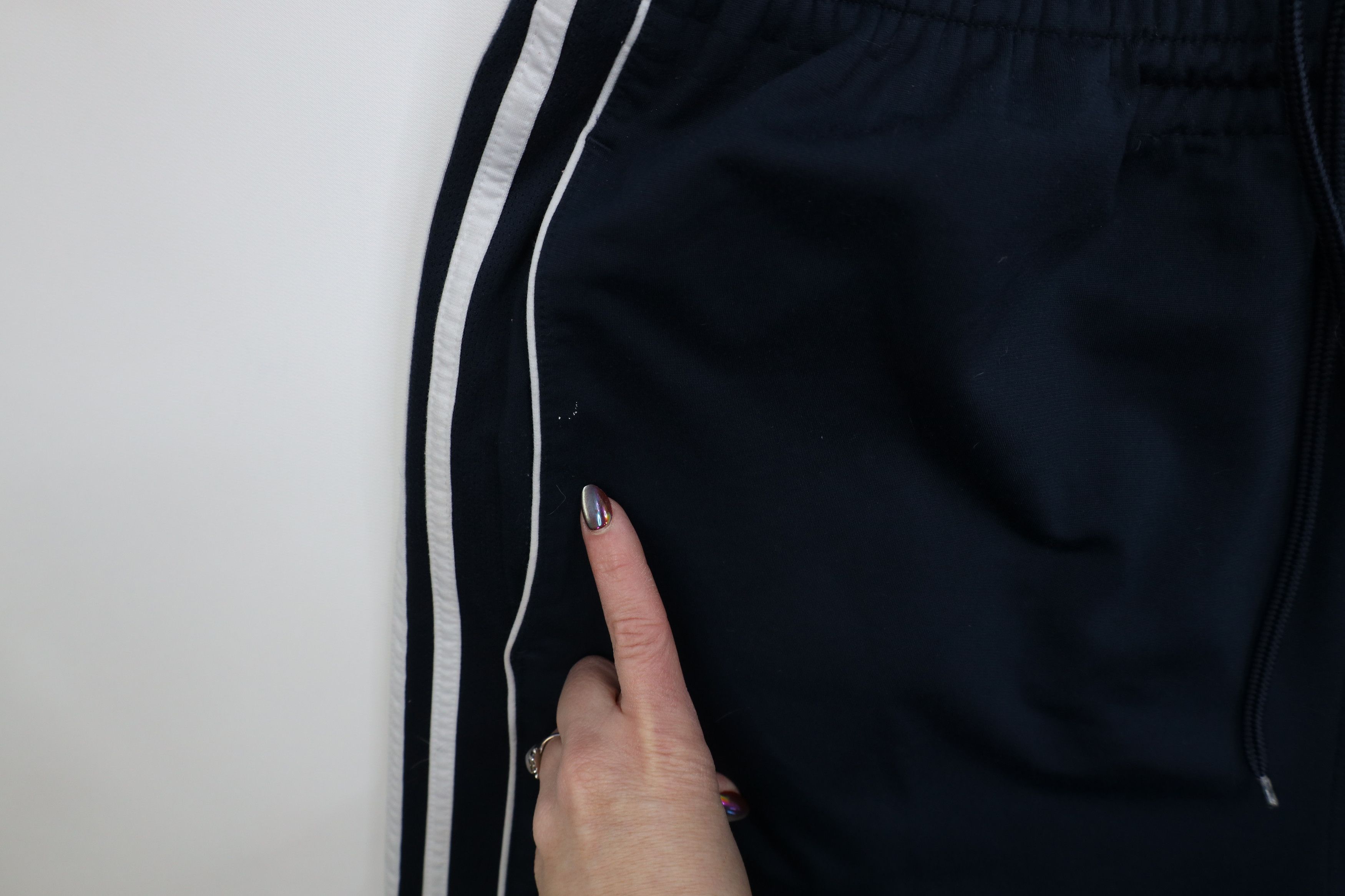 Adidas Vintage Y2K Adidas Spell Out Wide Leg Sweatpants Pants Blue Size US 38 / EU 54 - 10 Thumbnail