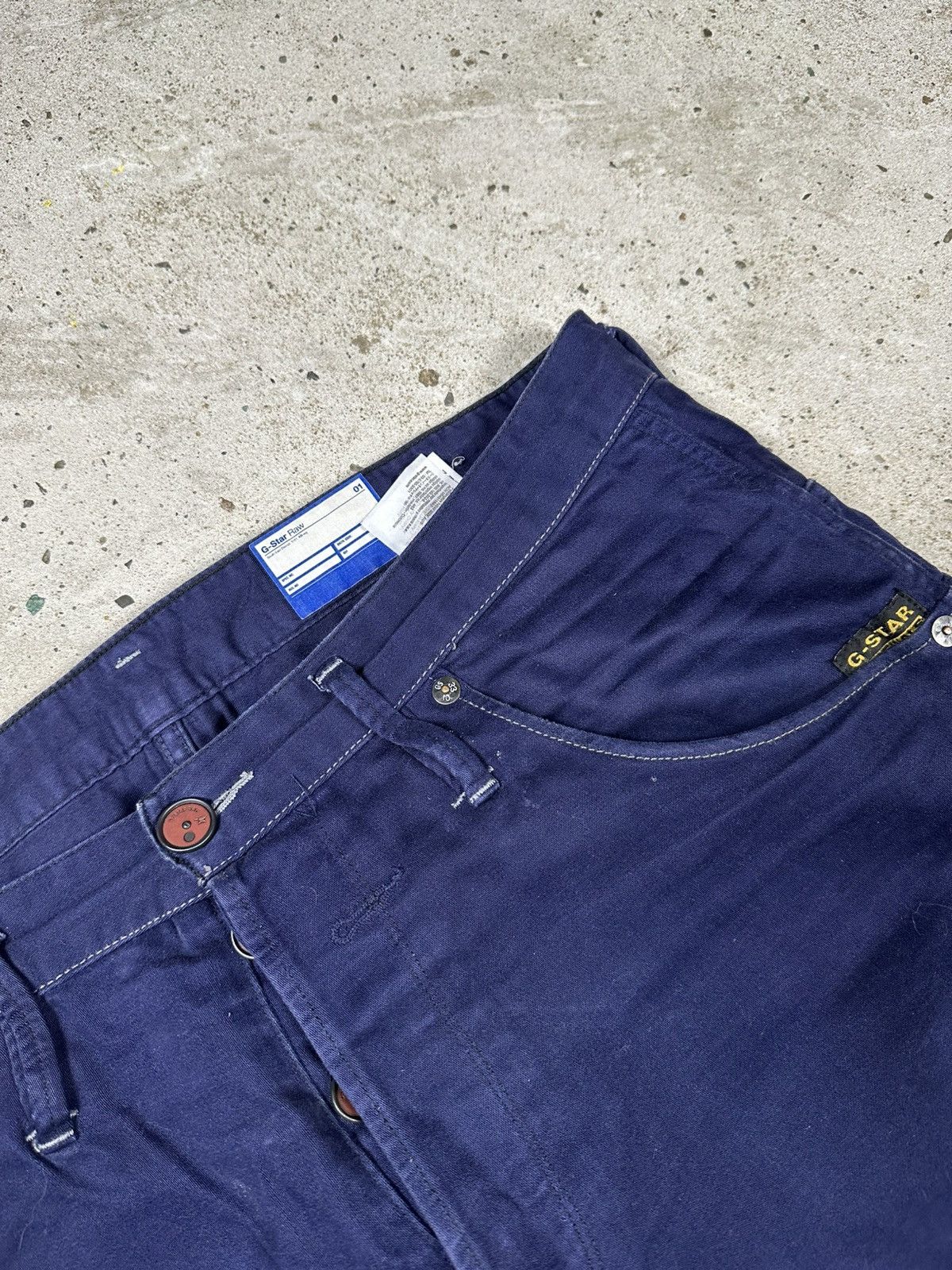 G-Star Vintage Y2K G Star Raw New Riley 3D Loose Tapered Coj Pants Size US 34 / EU 50 - 11 Thumbnail