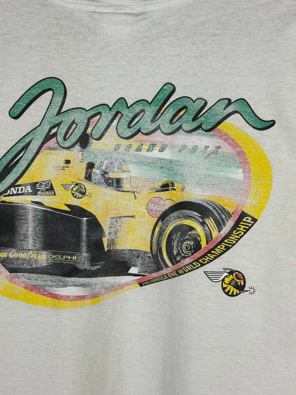 Formula 1 Jordan Gran Prix Formula Uno 1998 Vintage T-Shirt Racing Size US L / EU 52-54 / 3 - 10 Thumbnail