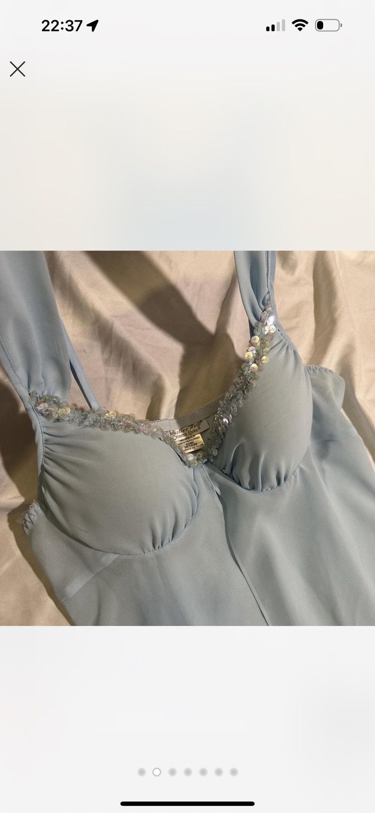 Vintage VINTAGE lingerie / going out top Size M / US 6-8 / IT 42-44 - 2 Thumbnail