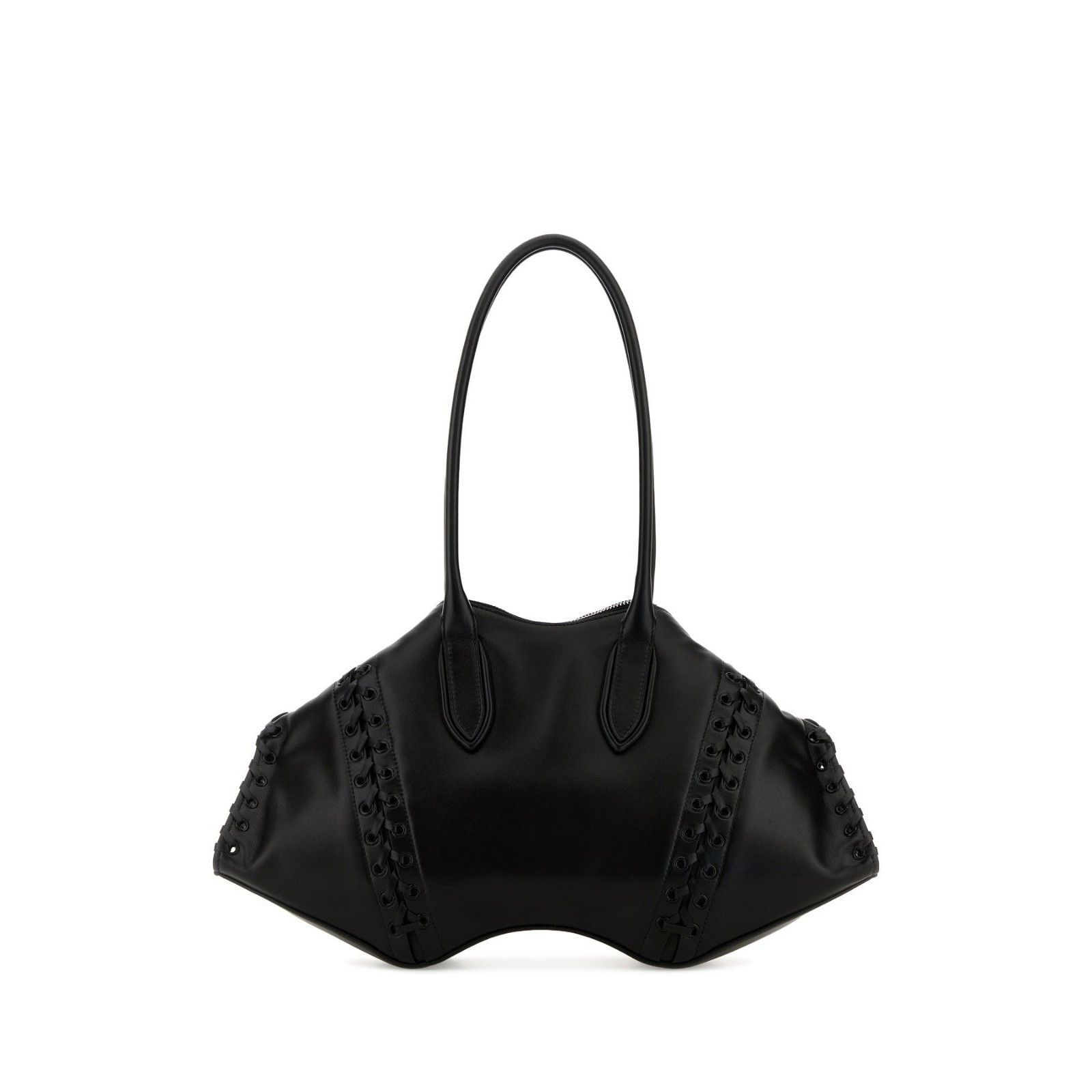 Alexander McQueen ALEXANDER MCQUEEN Manta Black Shoulder Bag New & Authentic Size ONE SIZE - 3 Thumbnail