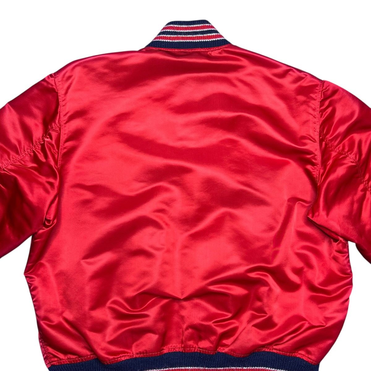 MLB Vtg 1960s MLB St. Louis Cardinals KM Pro Co Red Satin Jacket Size US L / EU 52-54 / 3 - 15 Thumbnail