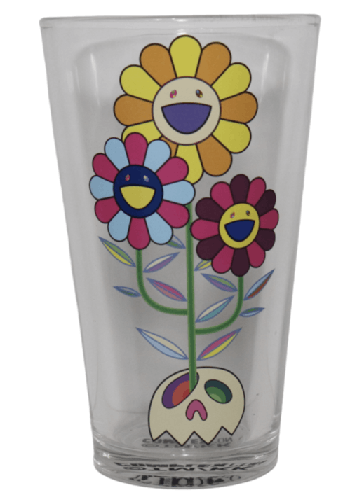 Takashi Murakami Takashi Murakami Flower Cluster Pint Glass Cup Size ONE SIZE - 1 Thumbnail